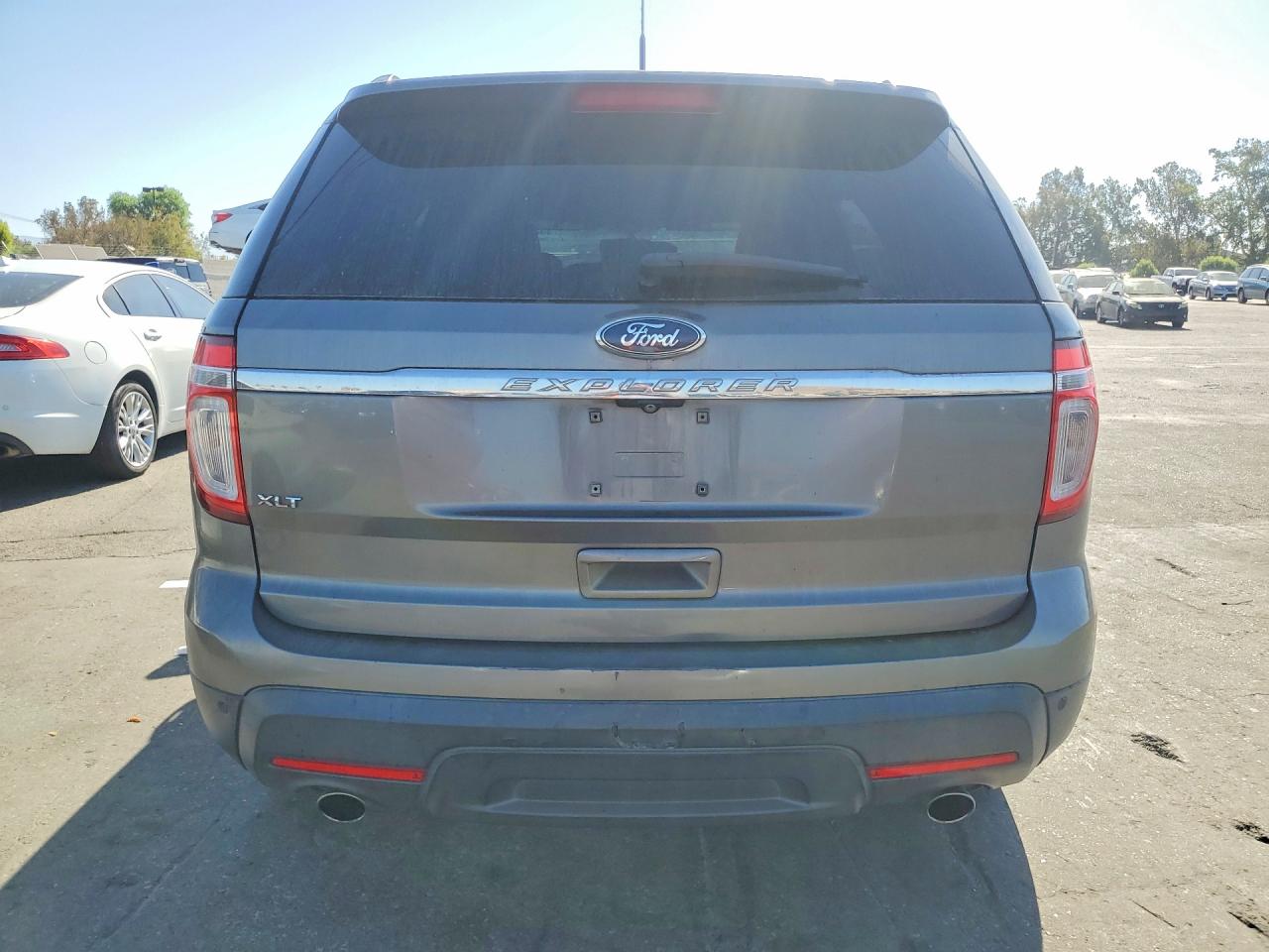 2013 Ford Explorer Xlt Gray vin: 1FM5K7D89DGA22094