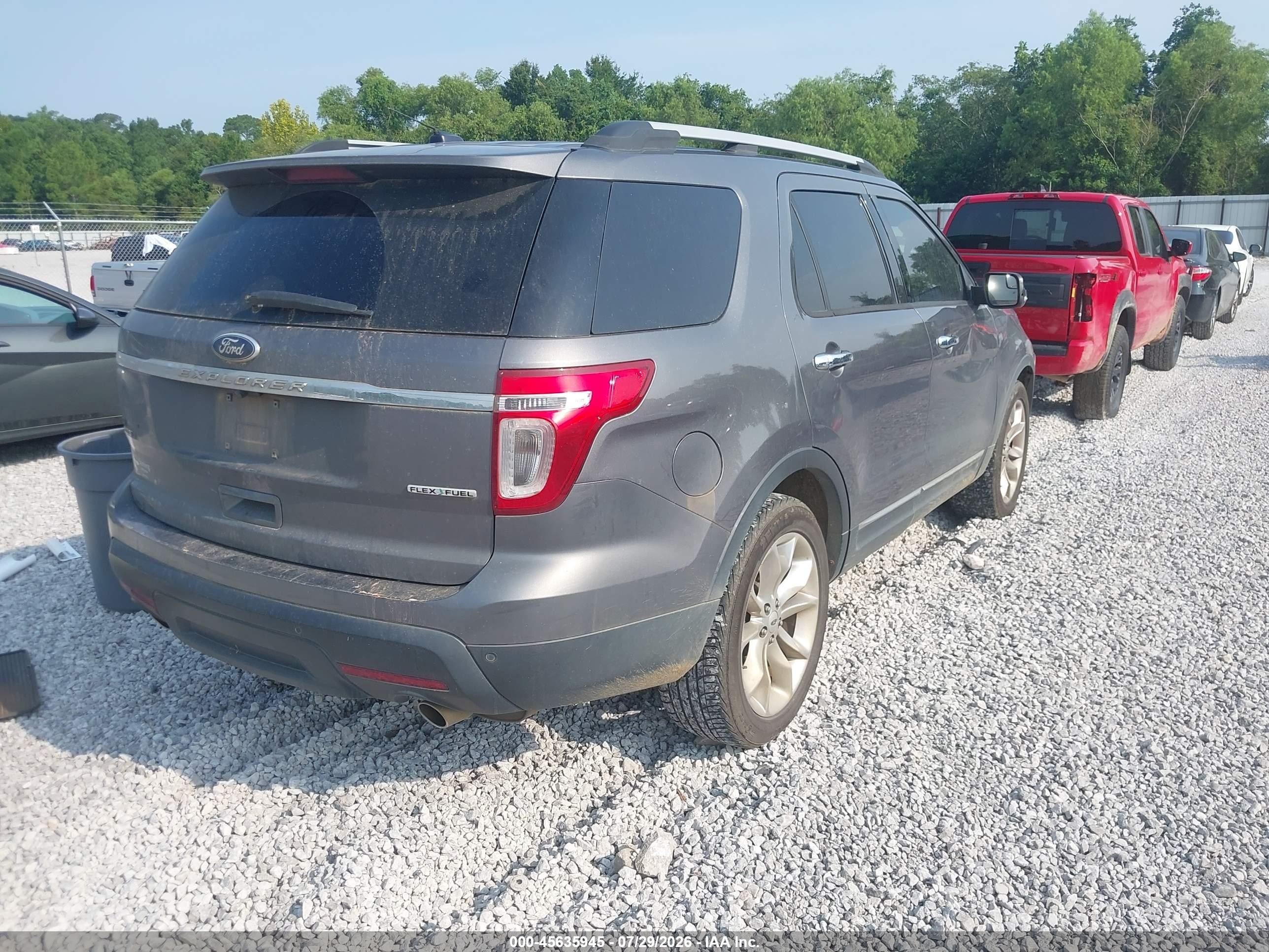2013 Ford Explorer Xlt Серый vin: 1FM5K7D89DGA32950