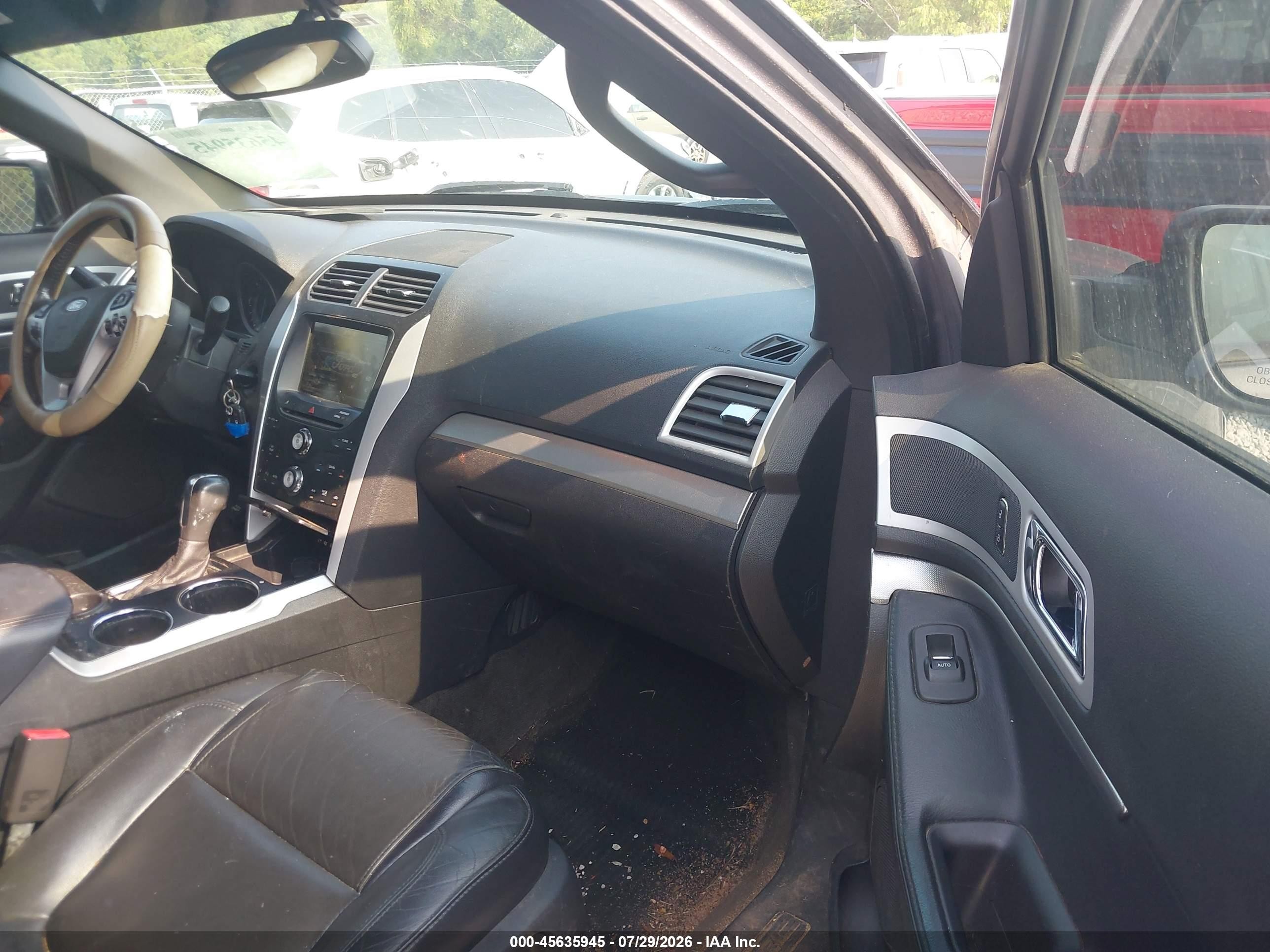 2013 Ford Explorer Xlt Серый vin: 1FM5K7D89DGA32950