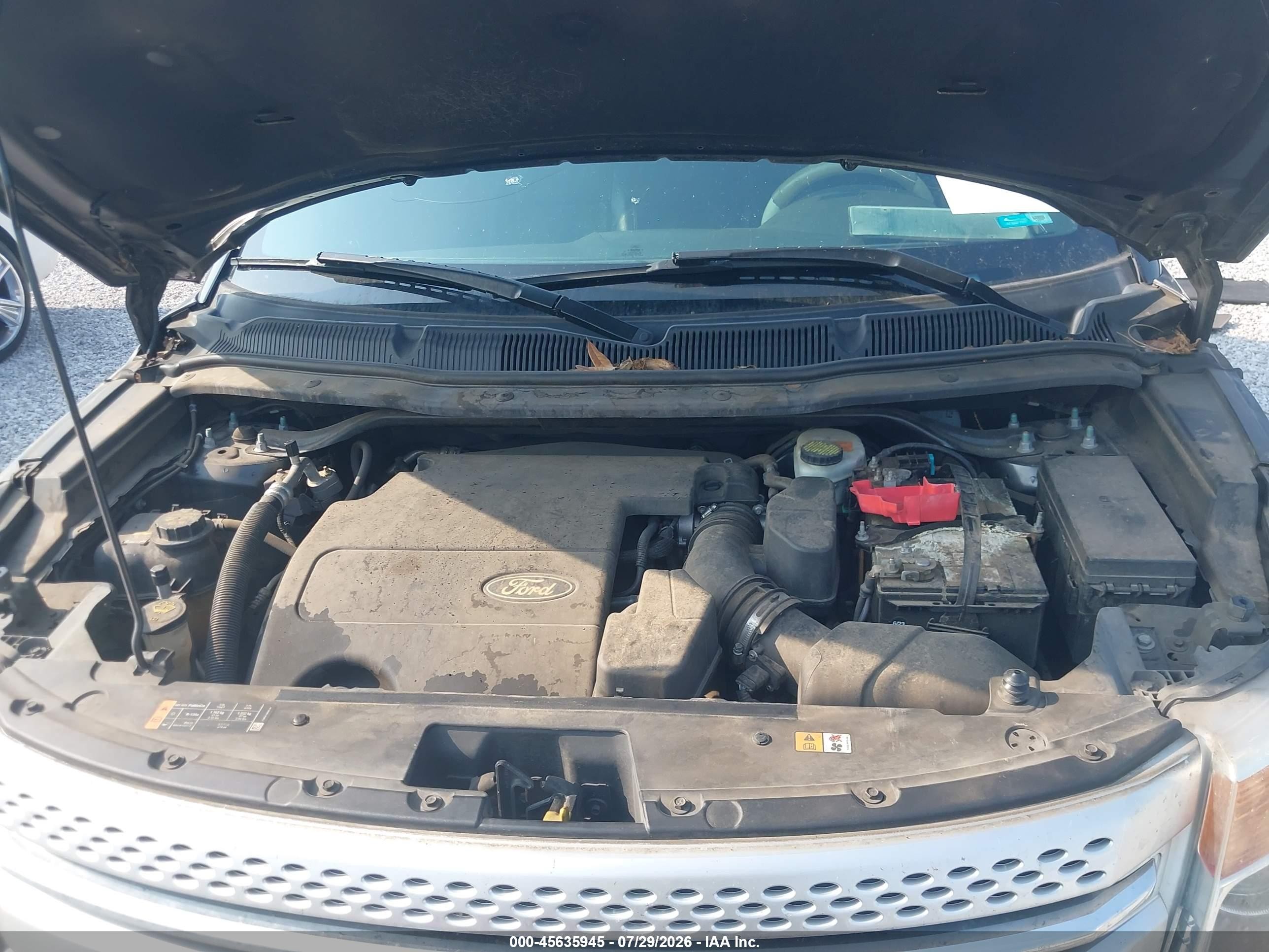 2013 Ford Explorer Xlt Серый vin: 1FM5K7D89DGA32950