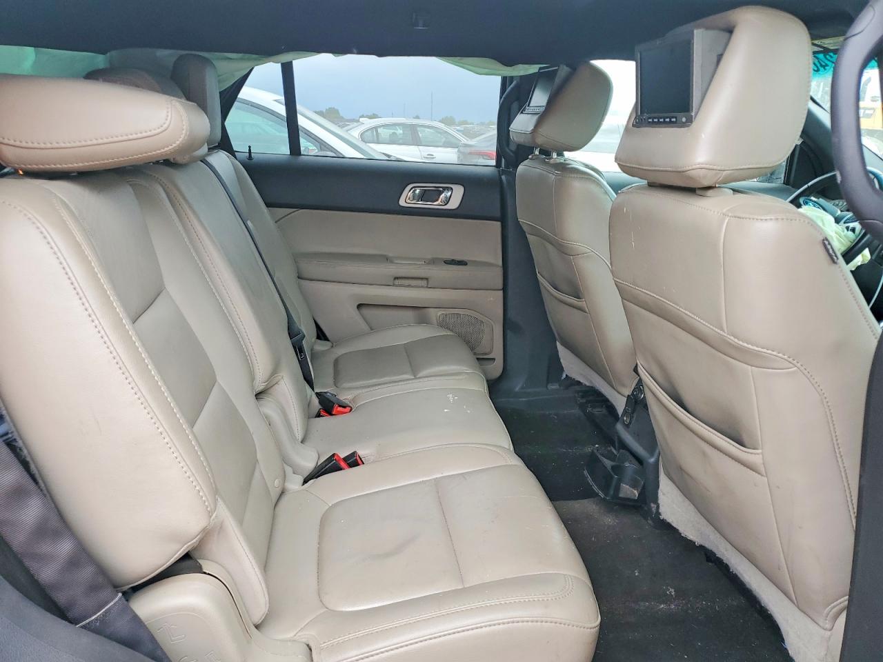 2013 Ford Explorer Xlt White vin: 1FM5K7D89DGB25385