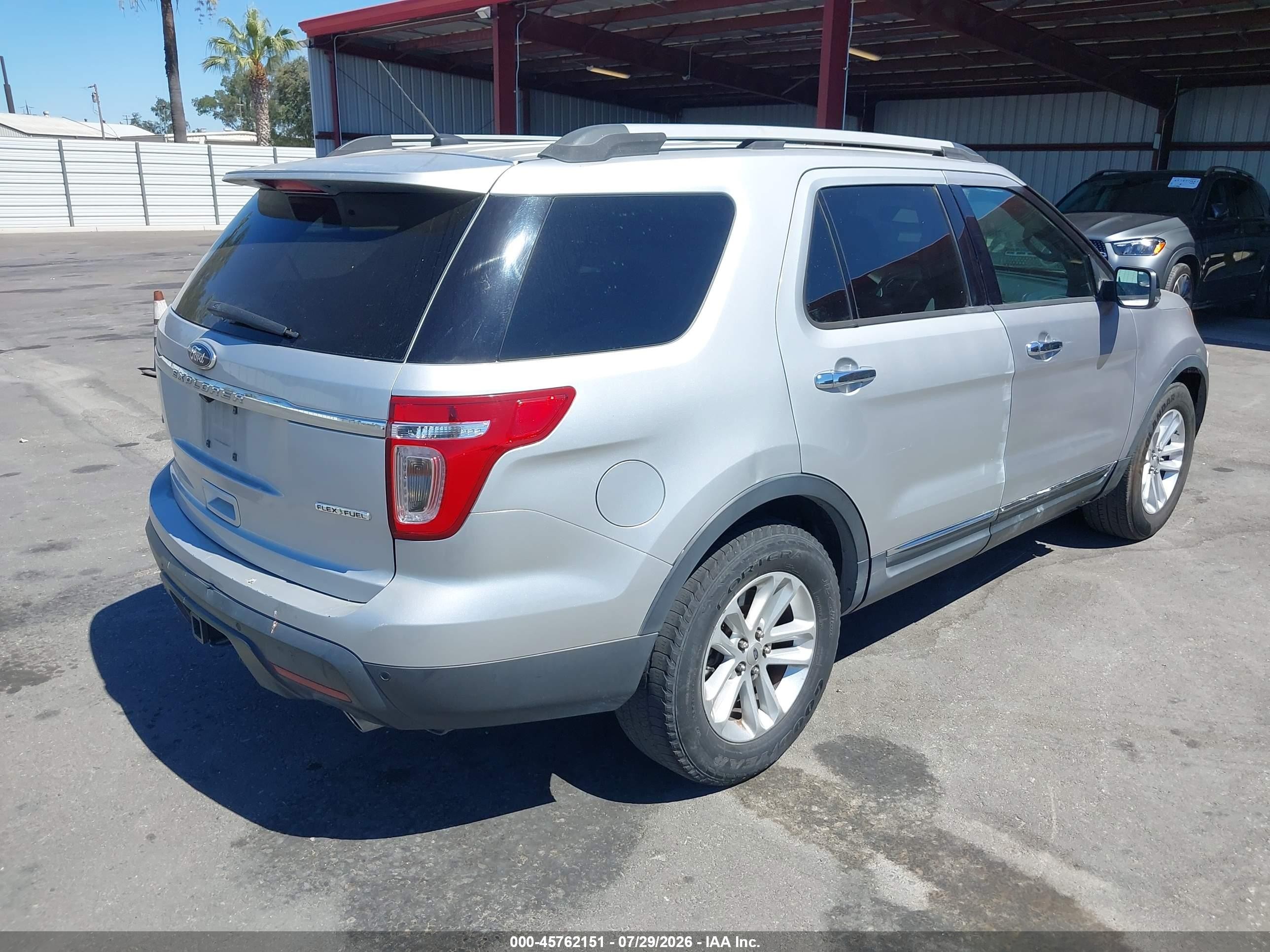 2013 Ford Explorer Xlt Silver vin: 1FM5K7D89DGB60508