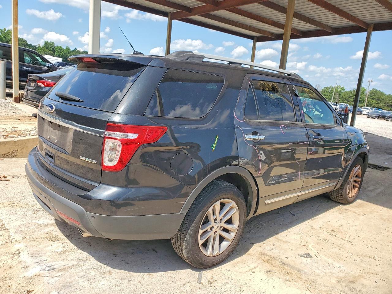 2013 Ford Explorer Xlt Black vin: 1FM5K7D89DGB86574