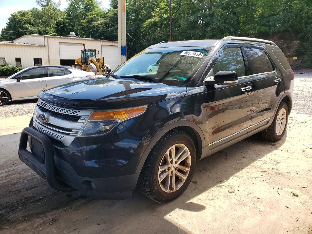 2013 Ford Explorer Xlt Black vin: 1FM5K7D89DGB86574