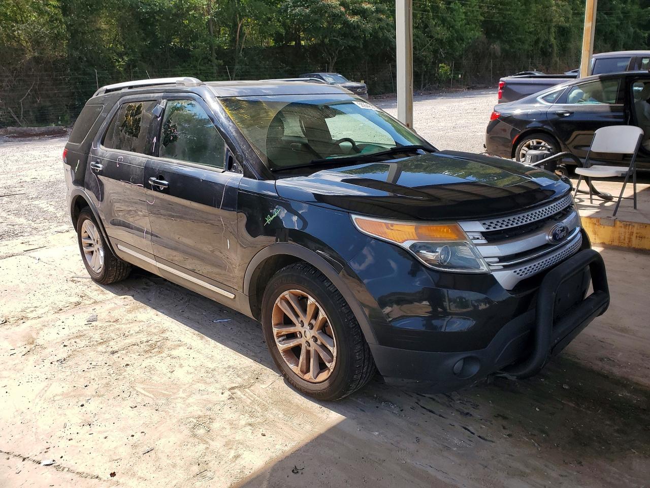 2013 Ford Explorer Xlt Black vin: 1FM5K7D89DGB86574