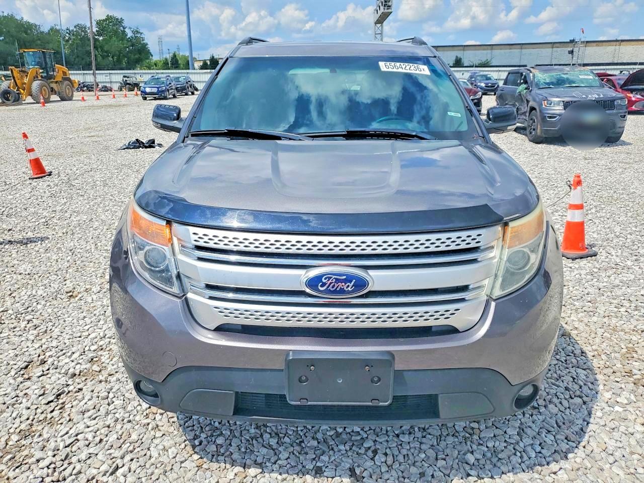2013 Ford Explorer Xlt Серый vin: 1FM5K7D89DGB92388