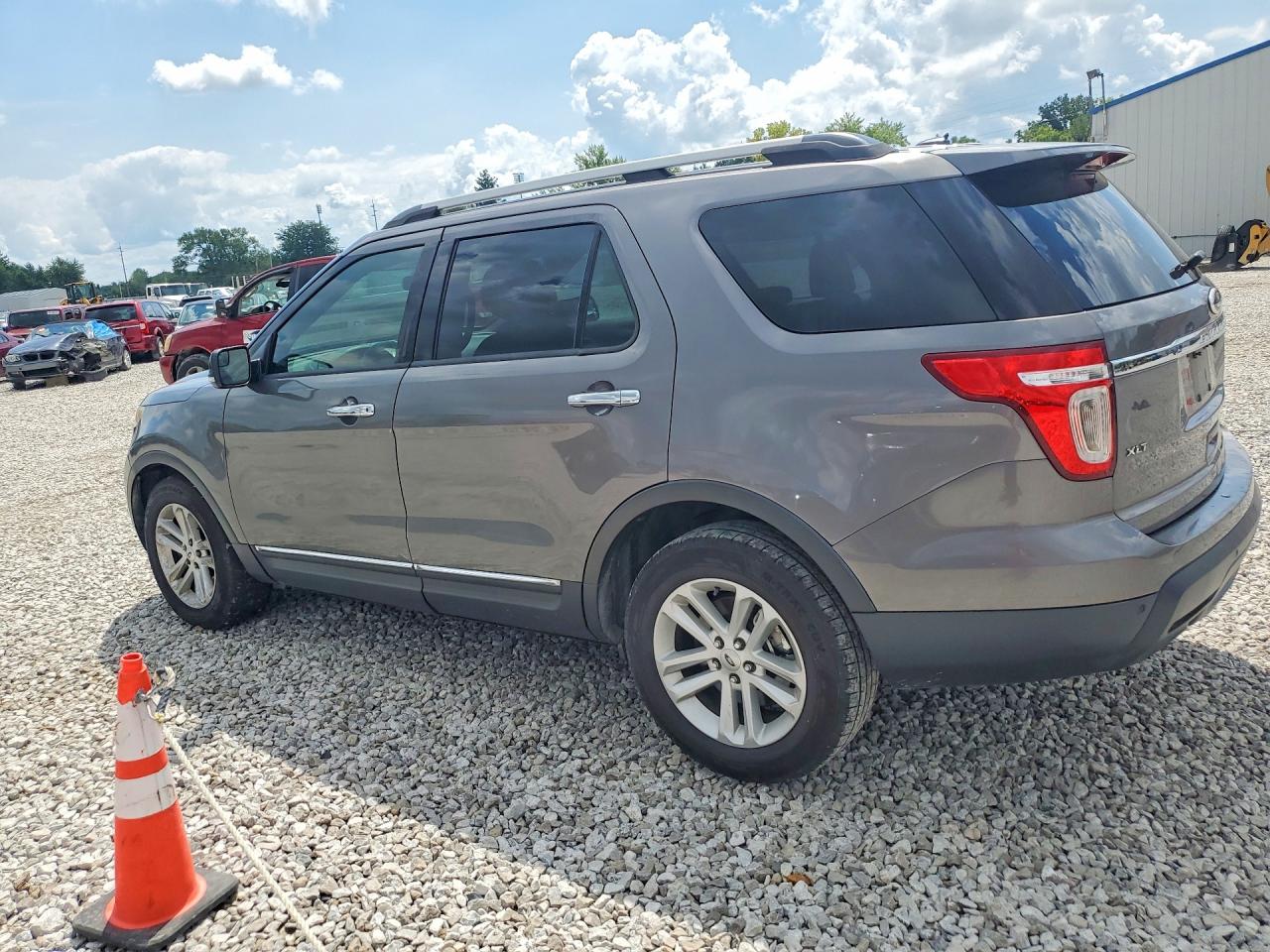 2013 Ford Explorer Xlt Серый vin: 1FM5K7D89DGB92388