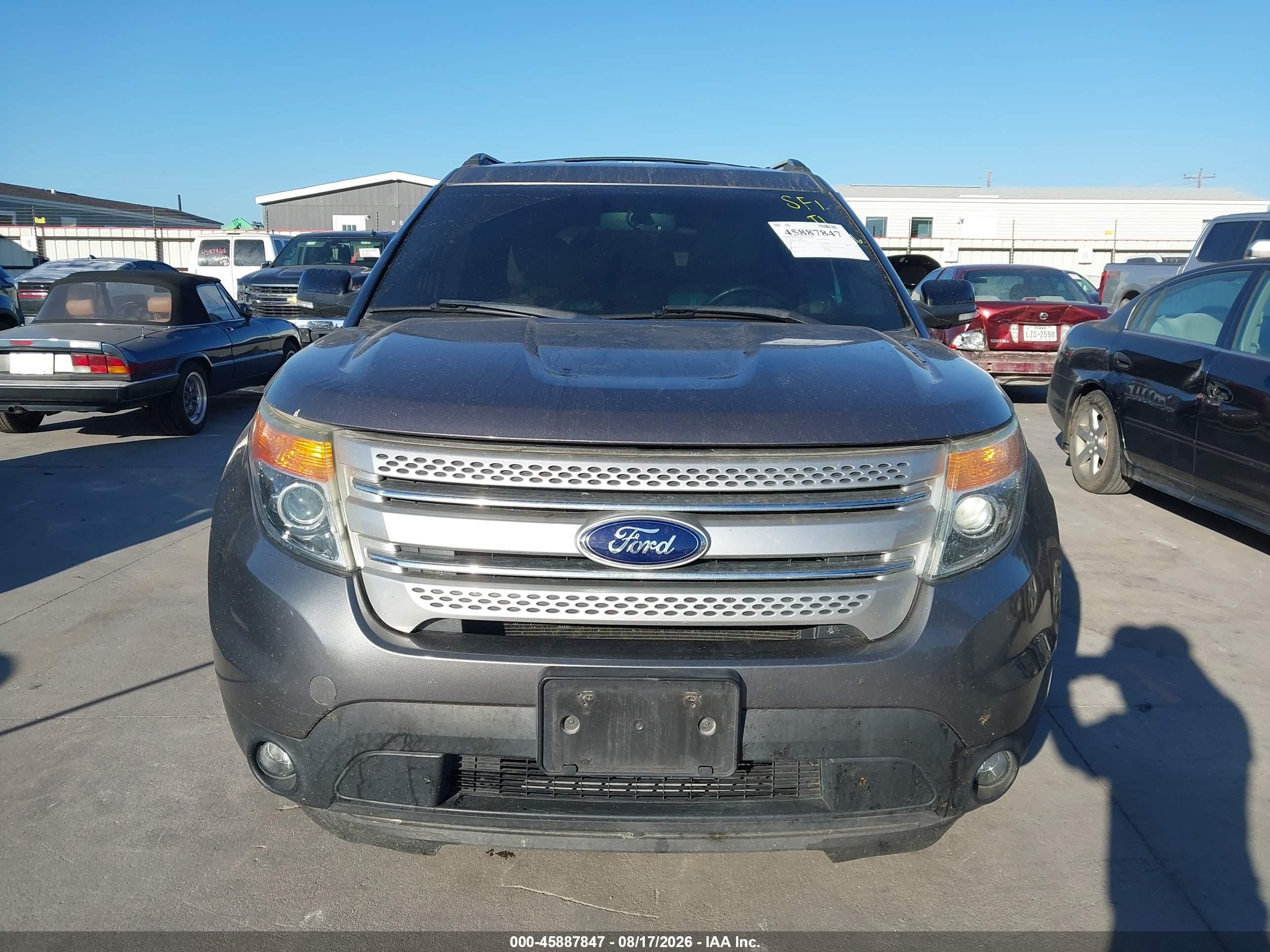 2013 Ford Explorer Xlt Серый vin: 1FM5K7D89DGC29262