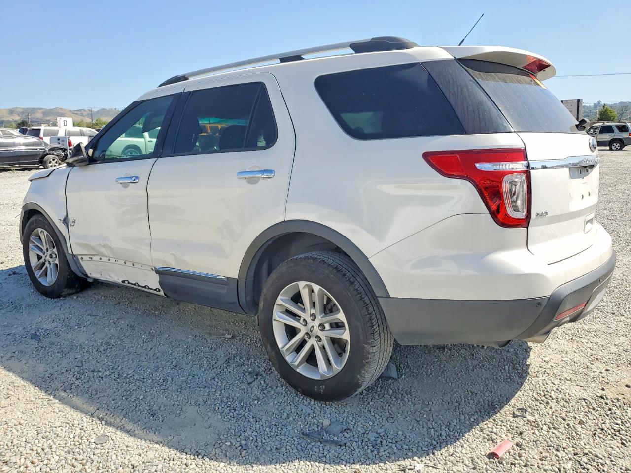 2013 Ford Explorer Xlt Белый vin: 1FM5K7D89DGC29908