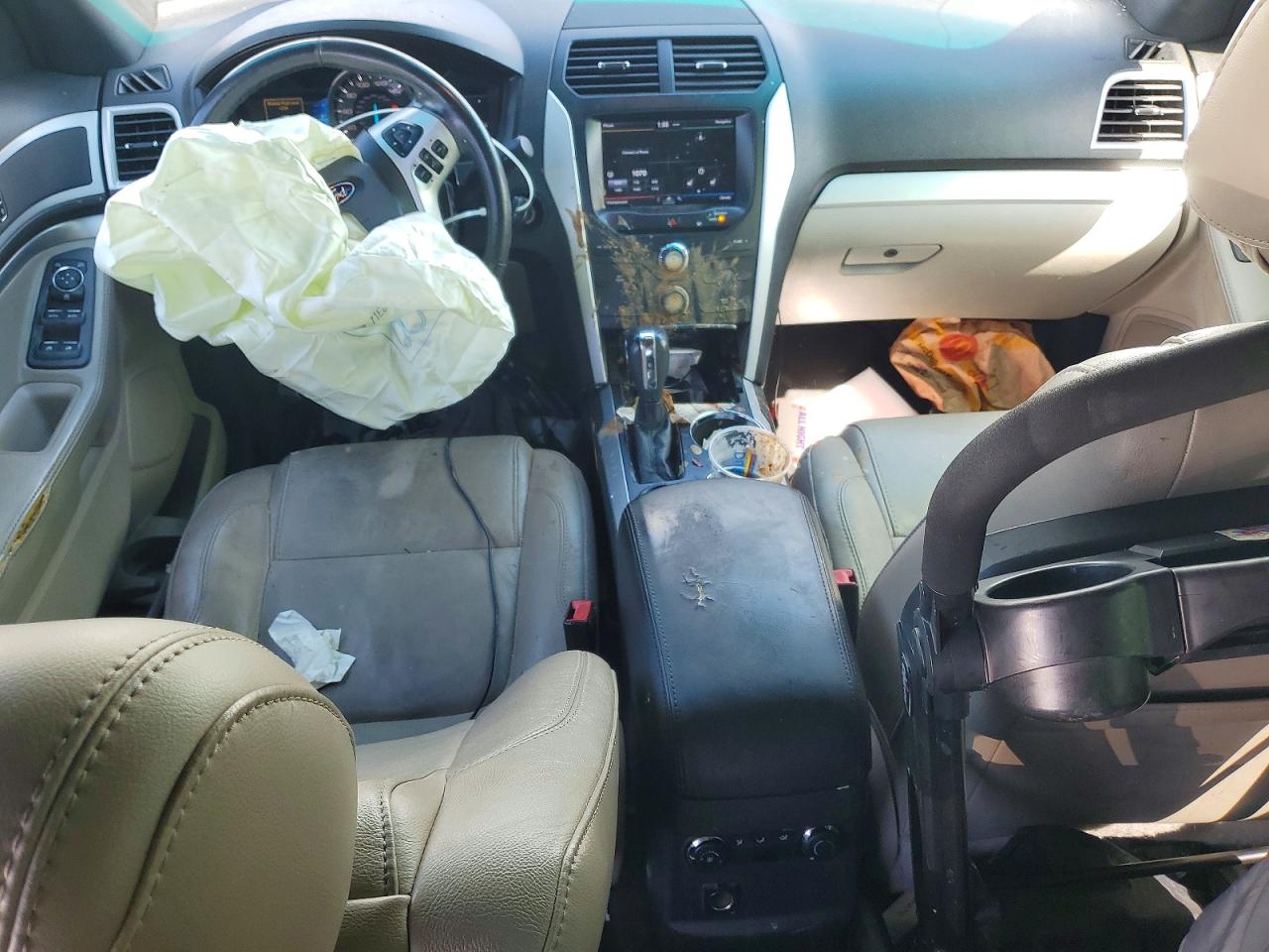 2013 Ford Explorer Xlt Белый vin: 1FM5K7D89DGC29908