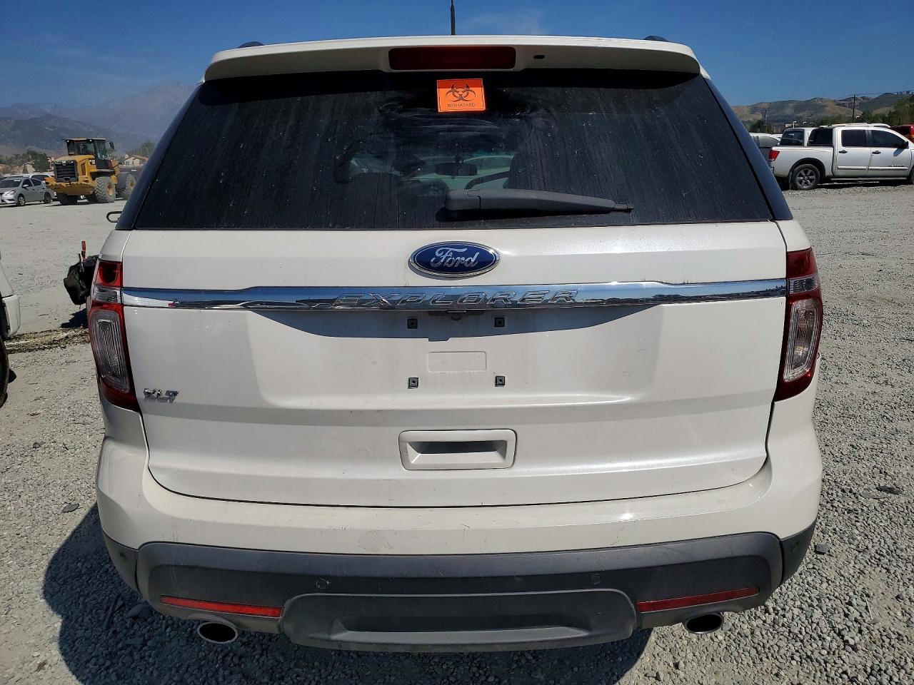 2013 Ford Explorer Xlt Белый vin: 1FM5K7D89DGC29908