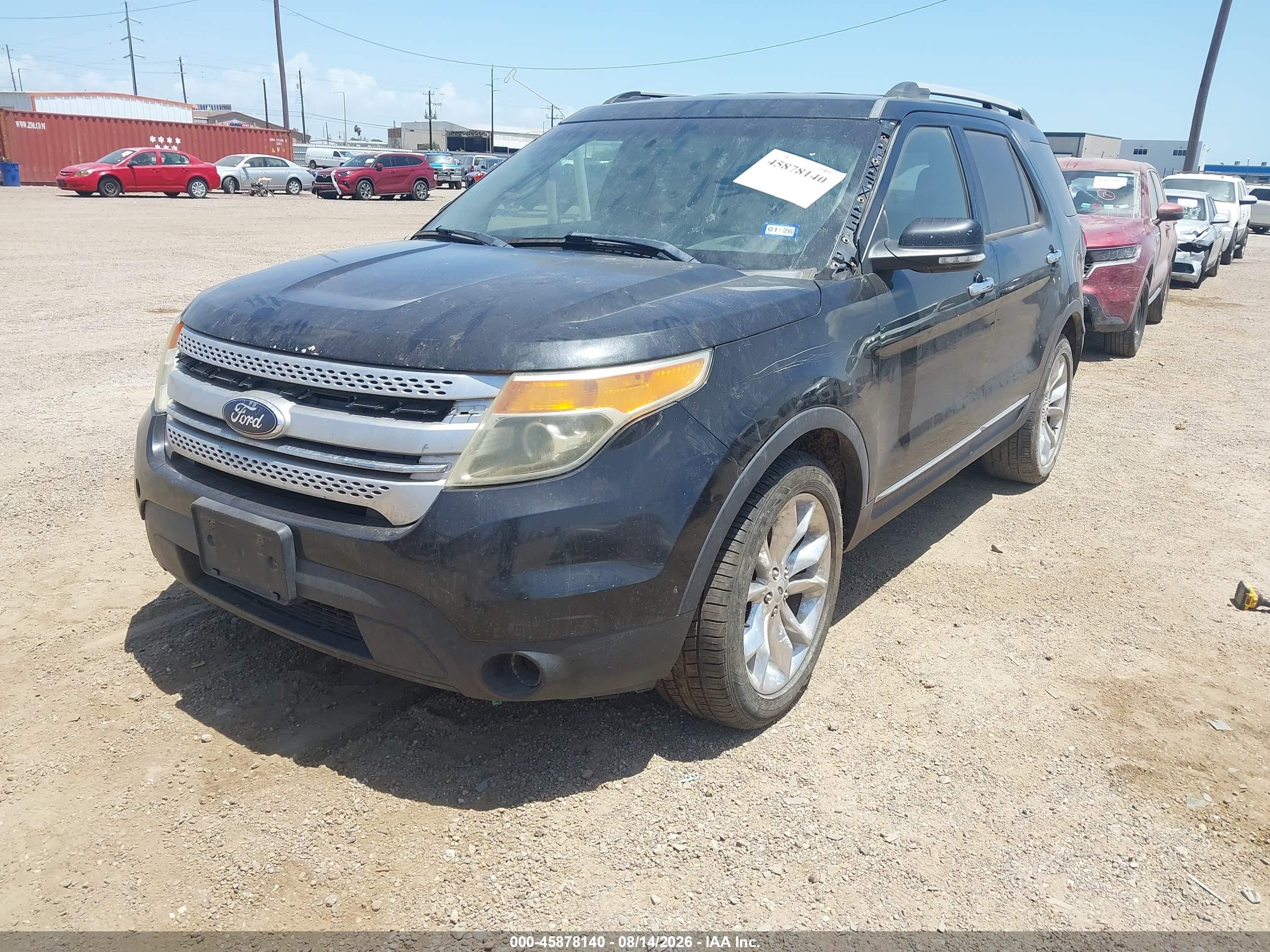 2013 Ford Explorer Xlt Черный vin: 1FM5K7D89DGC48930