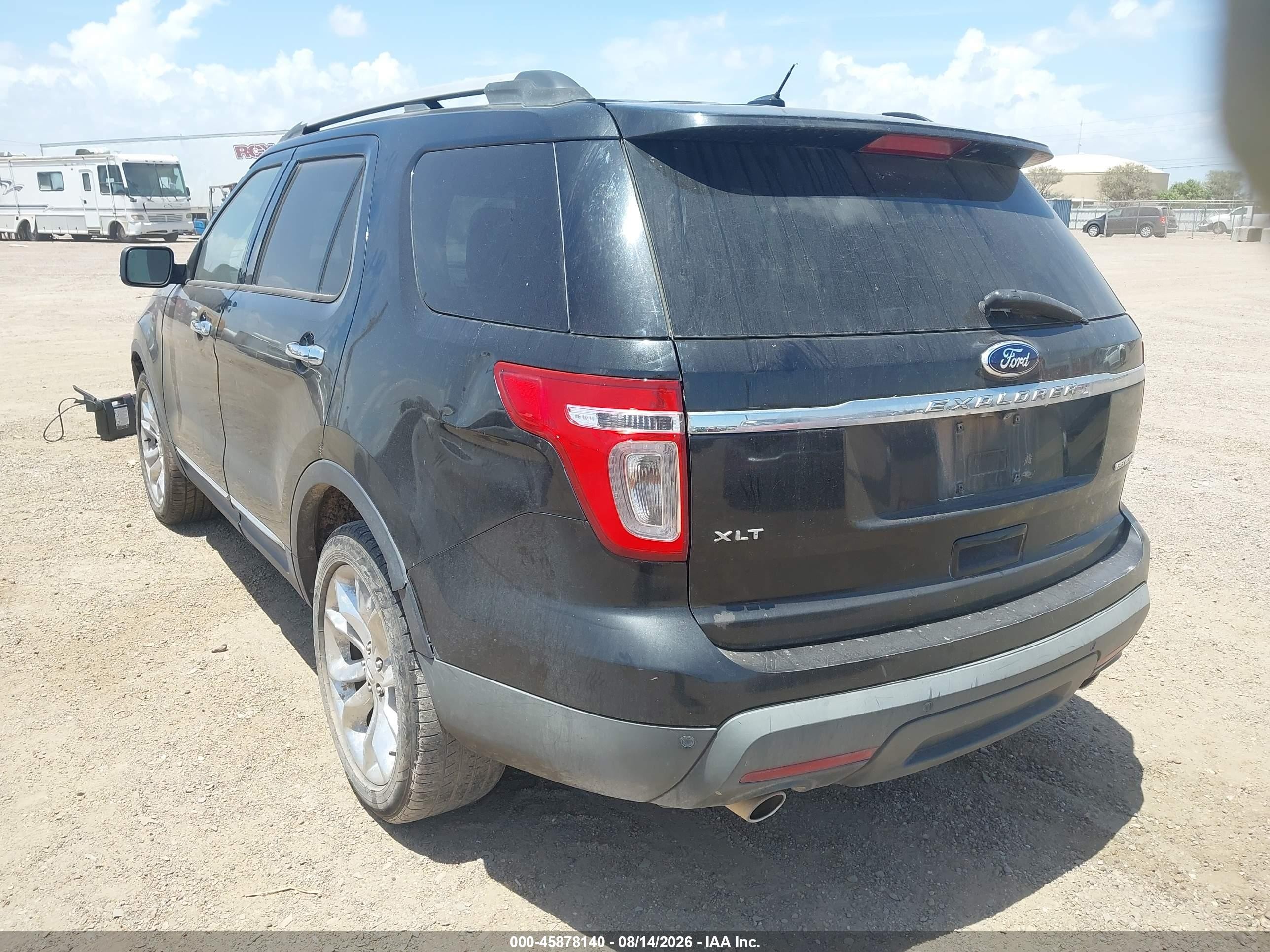 2013 Ford Explorer Xlt Черный vin: 1FM5K7D89DGC48930