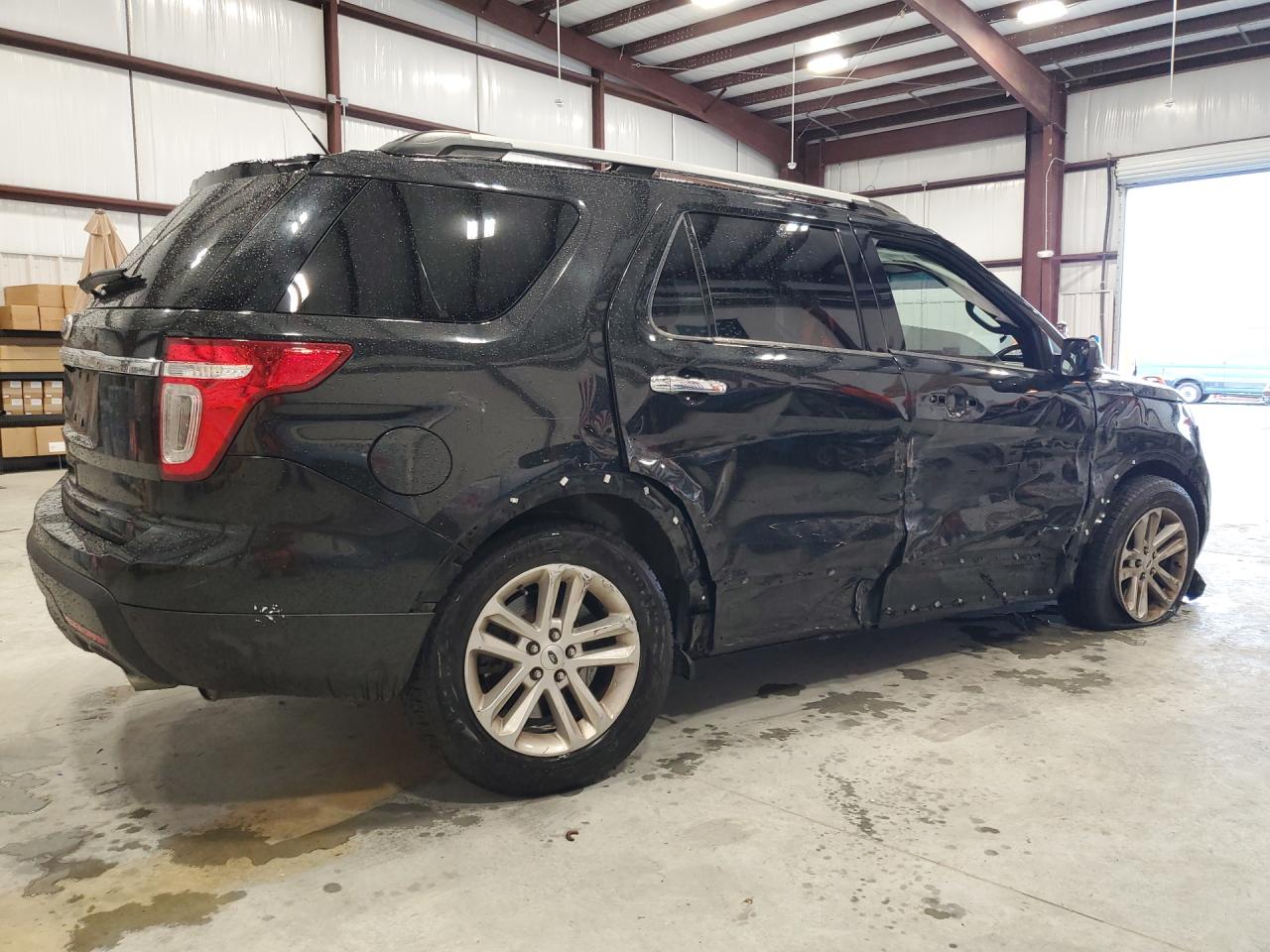 2013 Ford Explorer Xlt Black vin: 1FM5K7D89DGC93351
