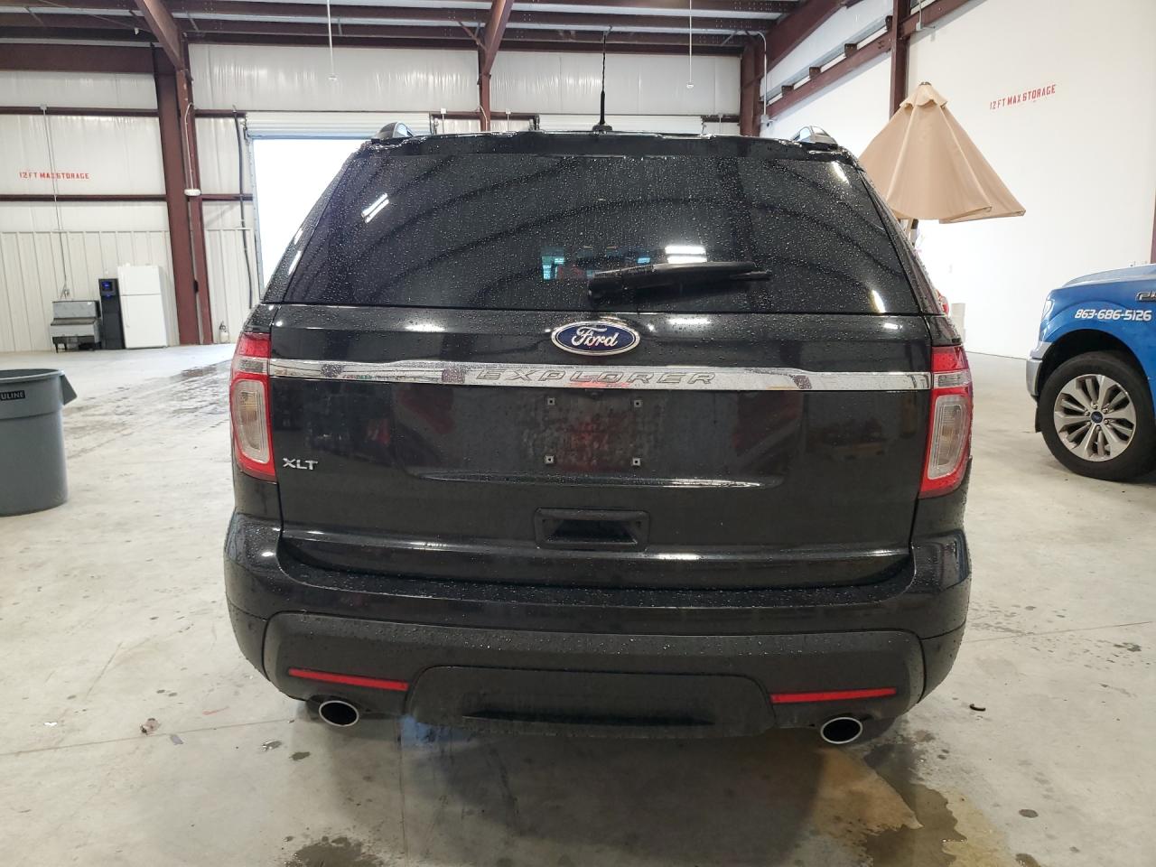 2013 Ford Explorer Xlt Black vin: 1FM5K7D89DGC93351