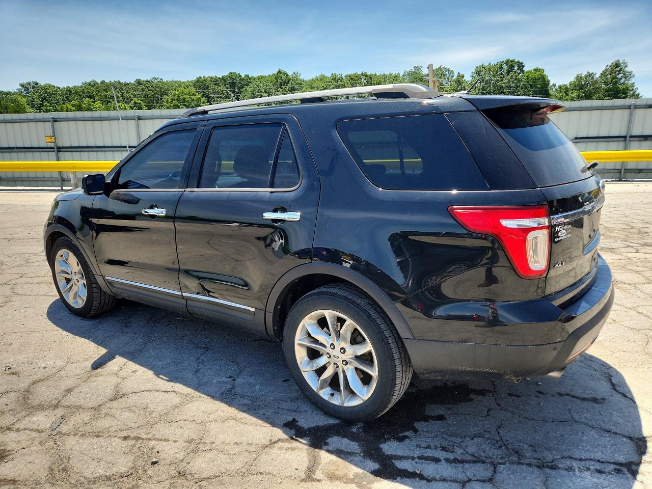 2013 Ford Explorer Xlt Black vin: 1FM5K7D89DGC96203