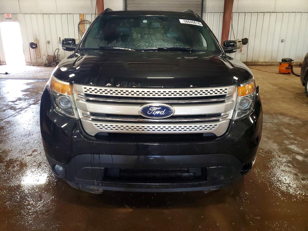 2014 Ford Explorer Xlt Black vin: 1FM5K7D89EGA02526