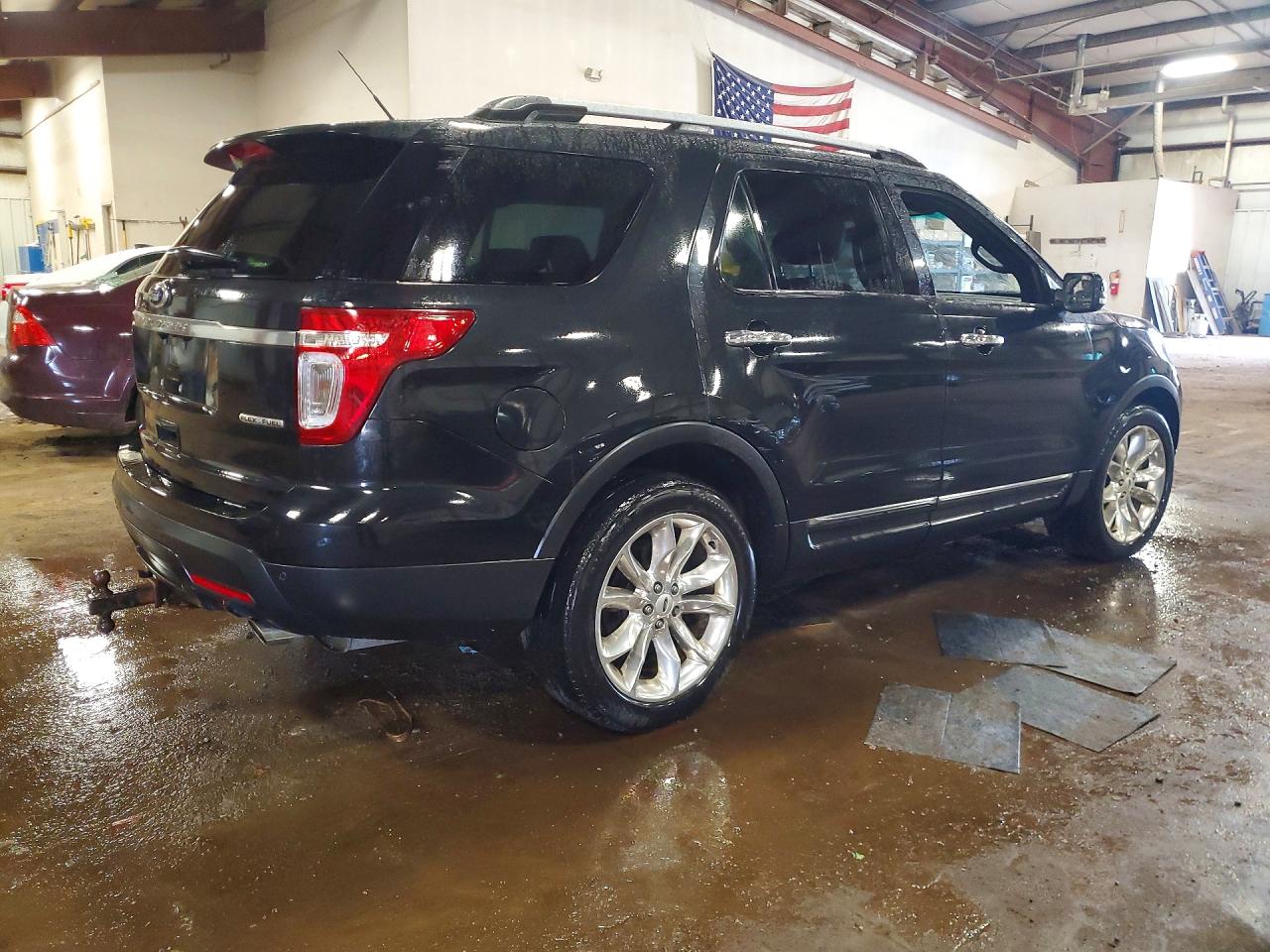 2014 Ford Explorer Xlt Black vin: 1FM5K7D89EGA02526