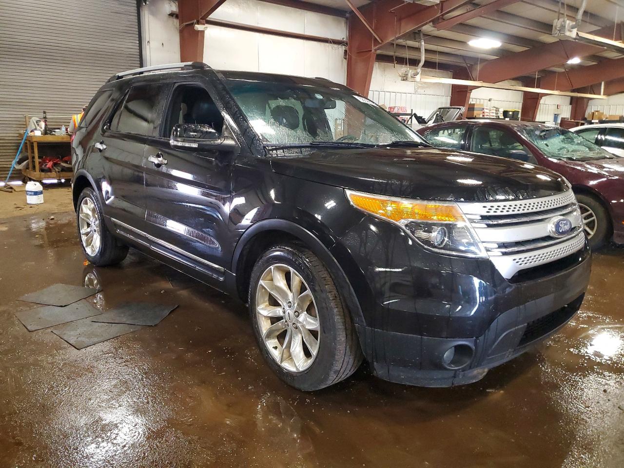 2014 Ford Explorer Xlt Black vin: 1FM5K7D89EGA02526