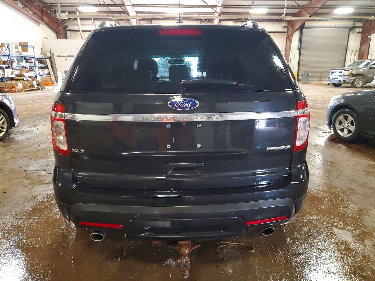 2014 Ford Explorer Xlt Black vin: 1FM5K7D89EGA02526