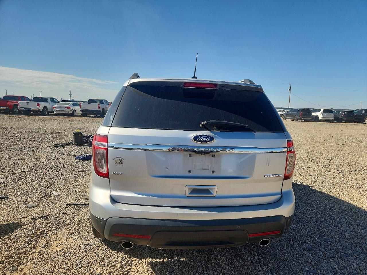 2014 Ford Explorer Xlt Silver vin: 1FM5K7D89EGA17494