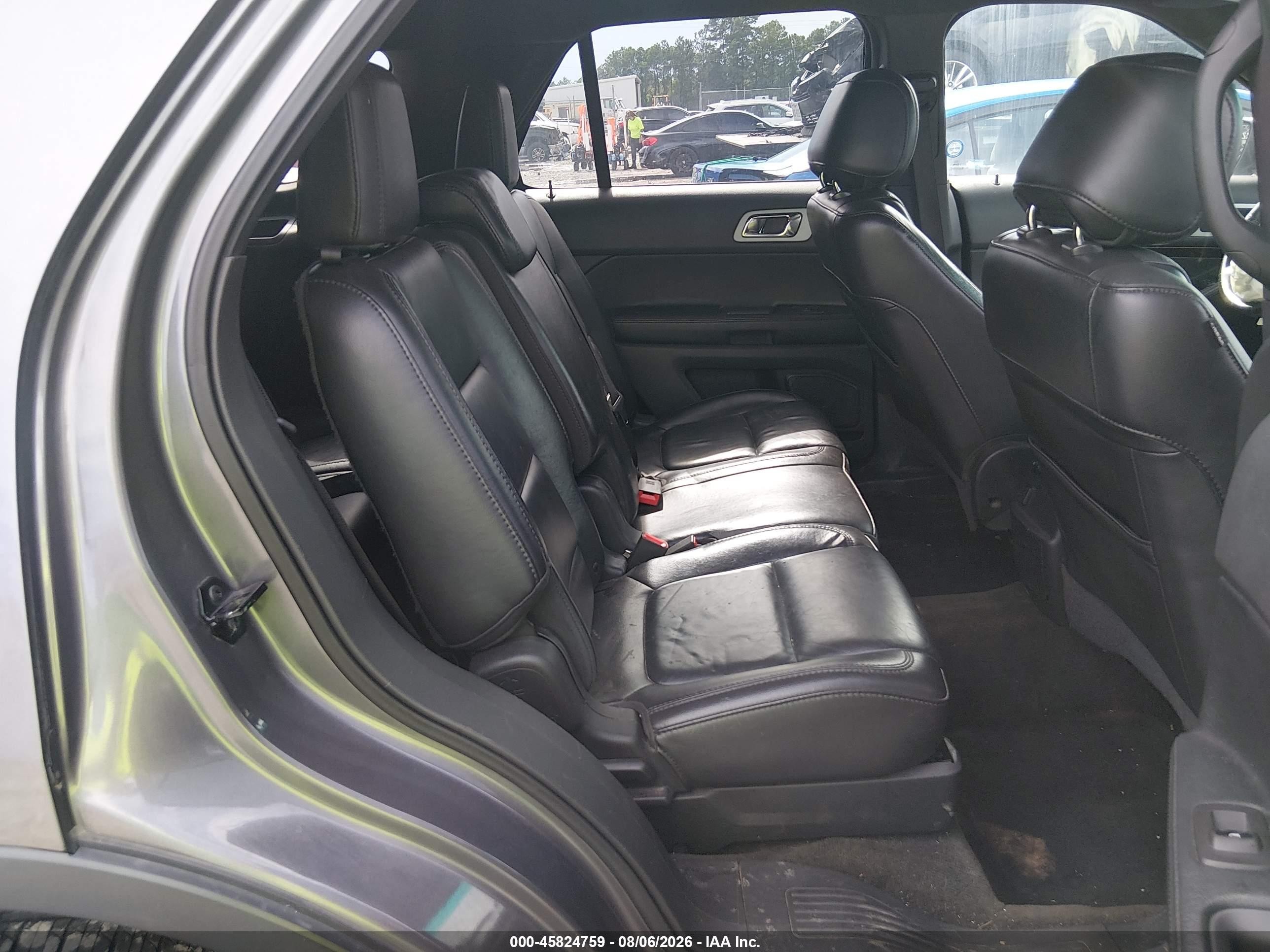 2014 Ford Explorer Xlt Gray vin: 1FM5K7D89EGA21898