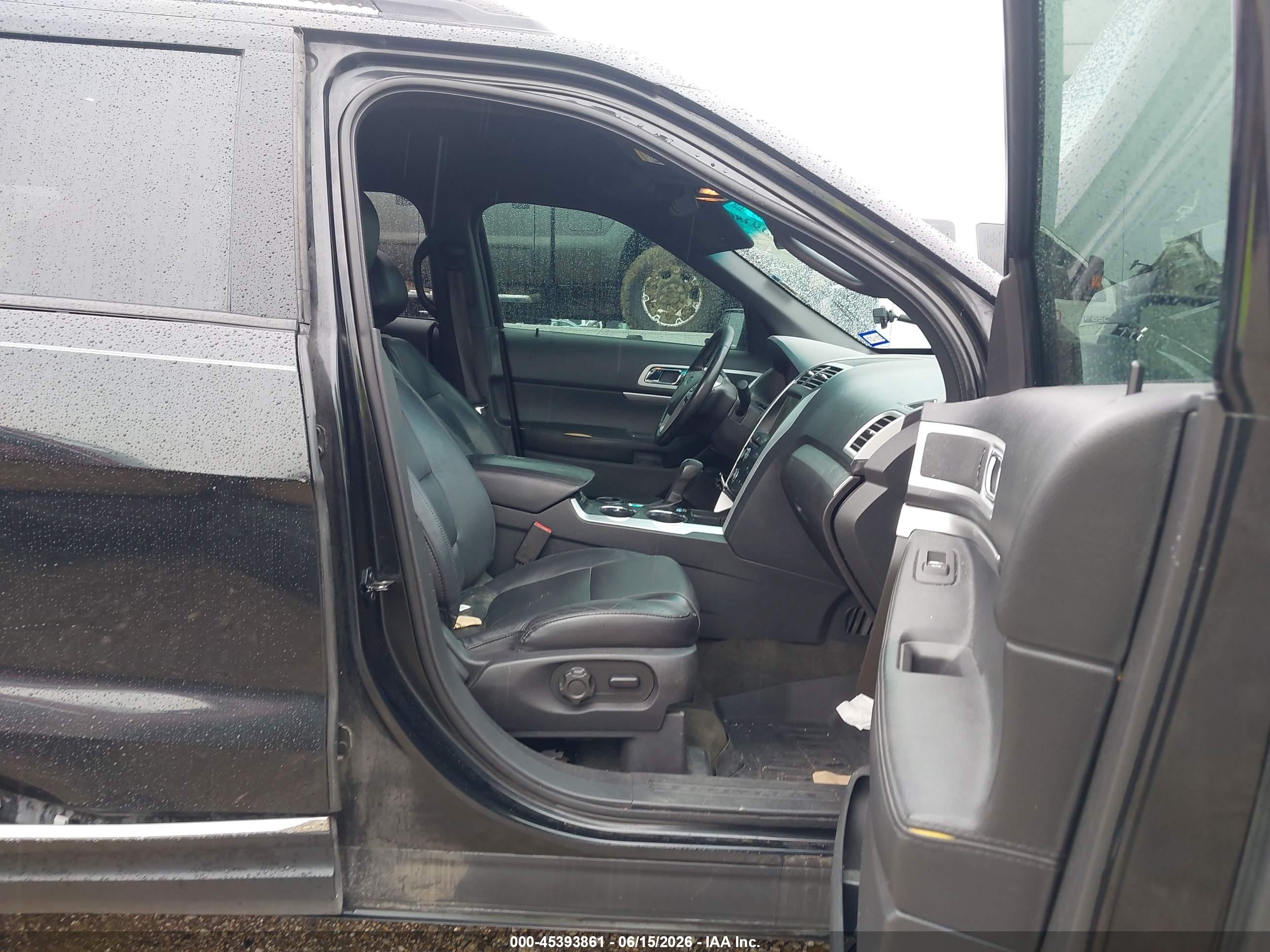 2014 Ford Explorer Xlt Черный vin: 1FM5K7D89EGA22534