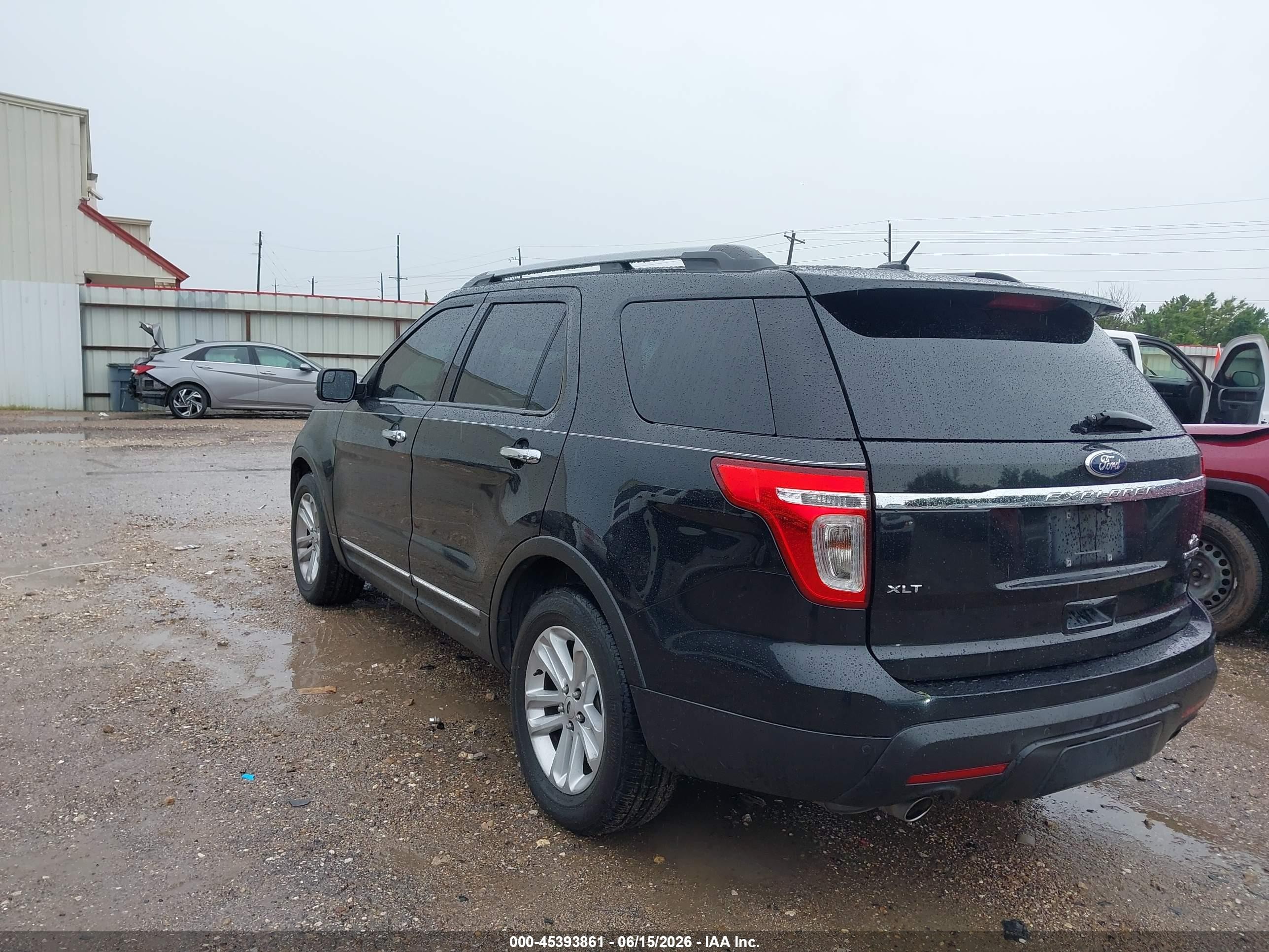 2014 Ford Explorer Xlt Черный vin: 1FM5K7D89EGA22534