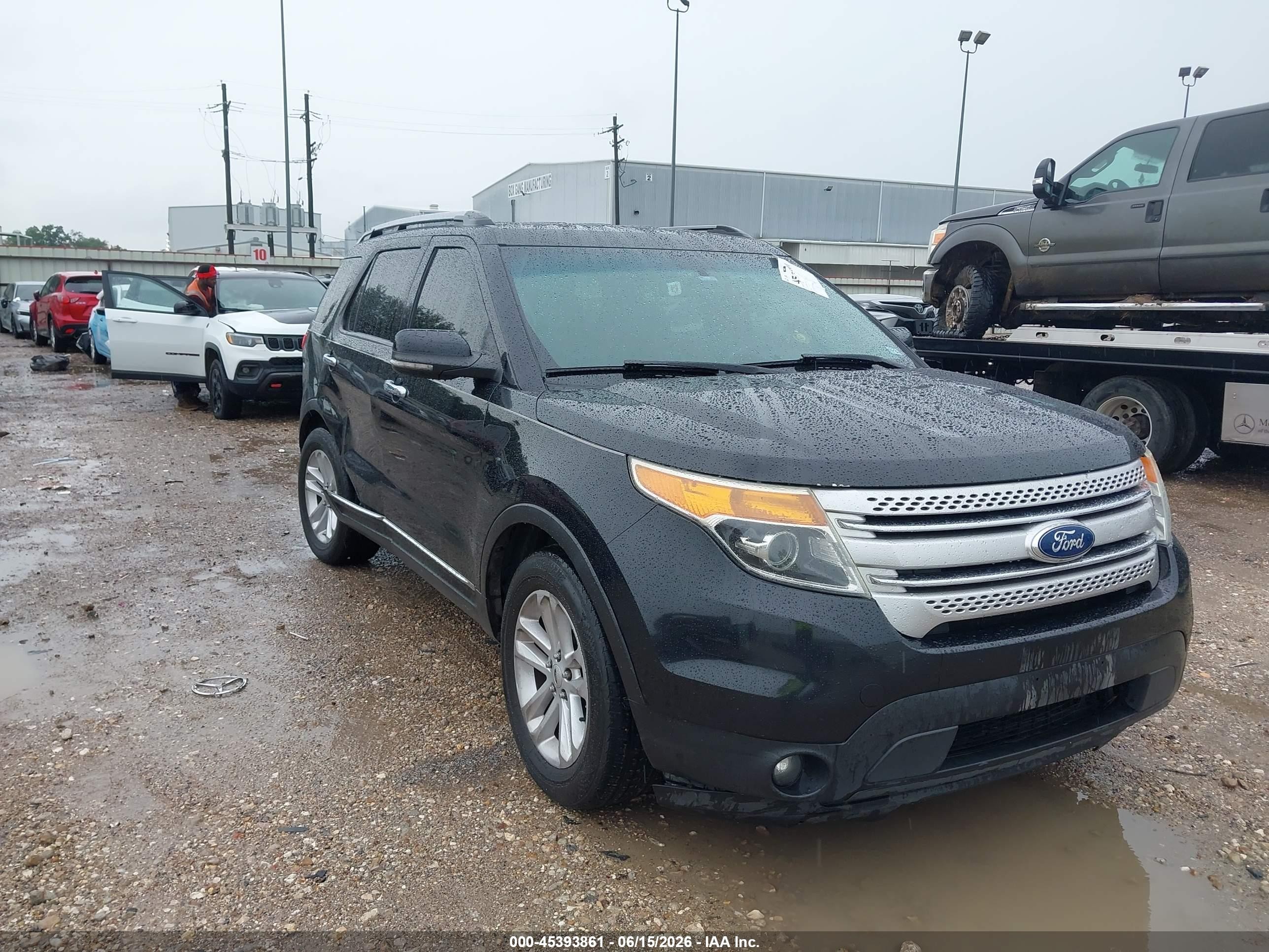 2014 Ford Explorer Xlt Черный vin: 1FM5K7D89EGA22534