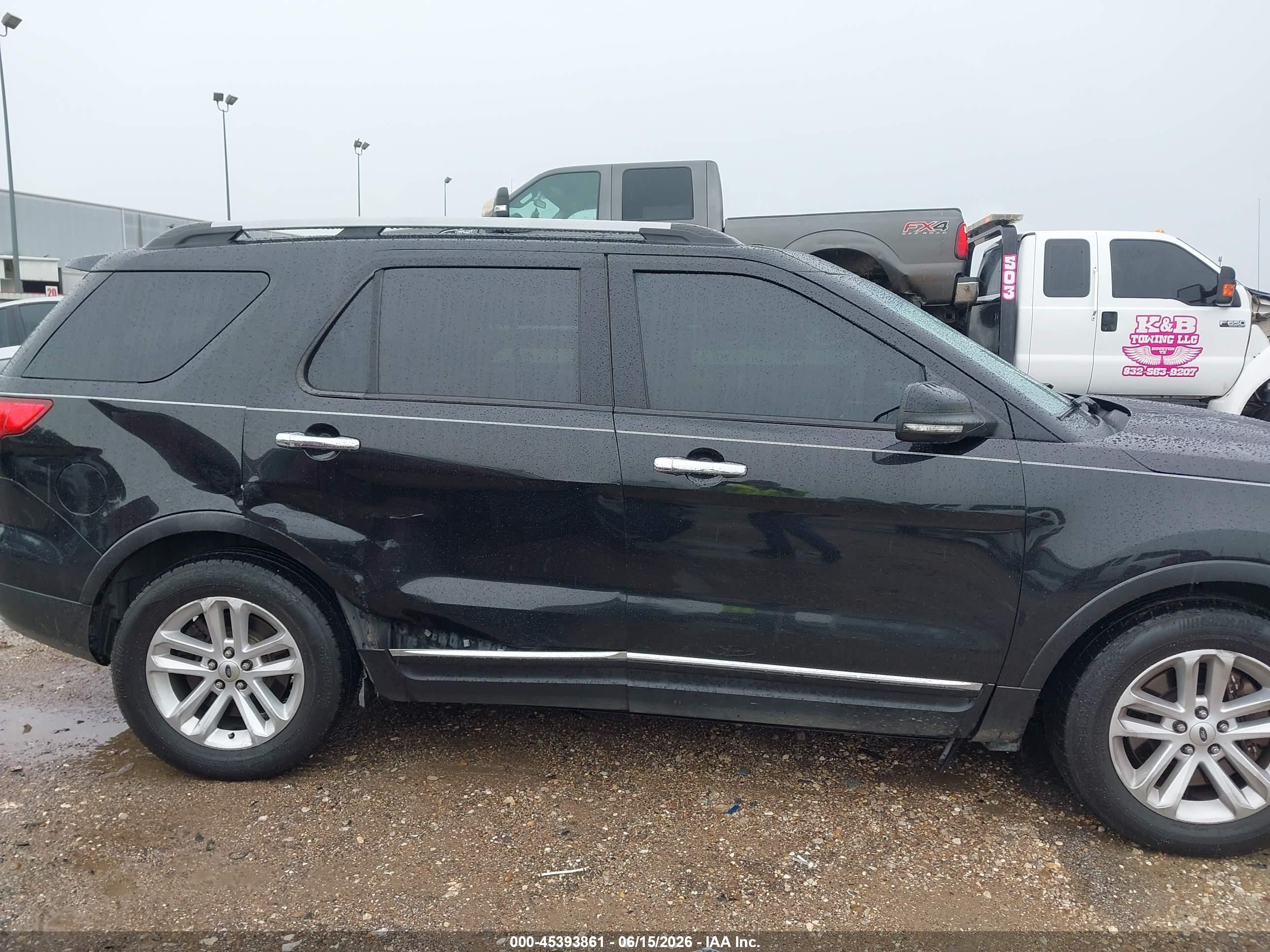 2014 Ford Explorer Xlt Черный vin: 1FM5K7D89EGA22534