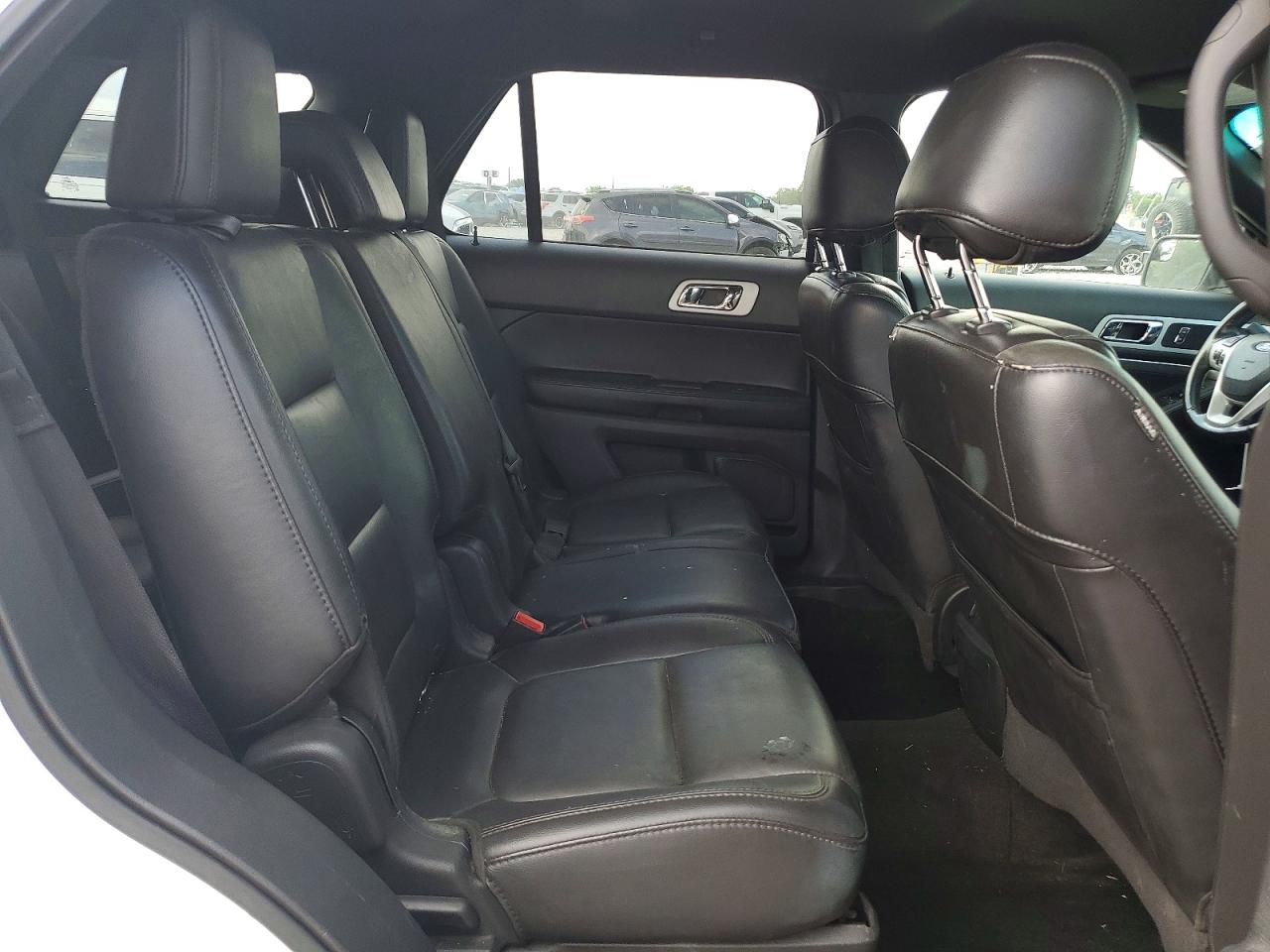 2014 Ford Explorer Xlt White vin: 1FM5K7D89EGA54822
