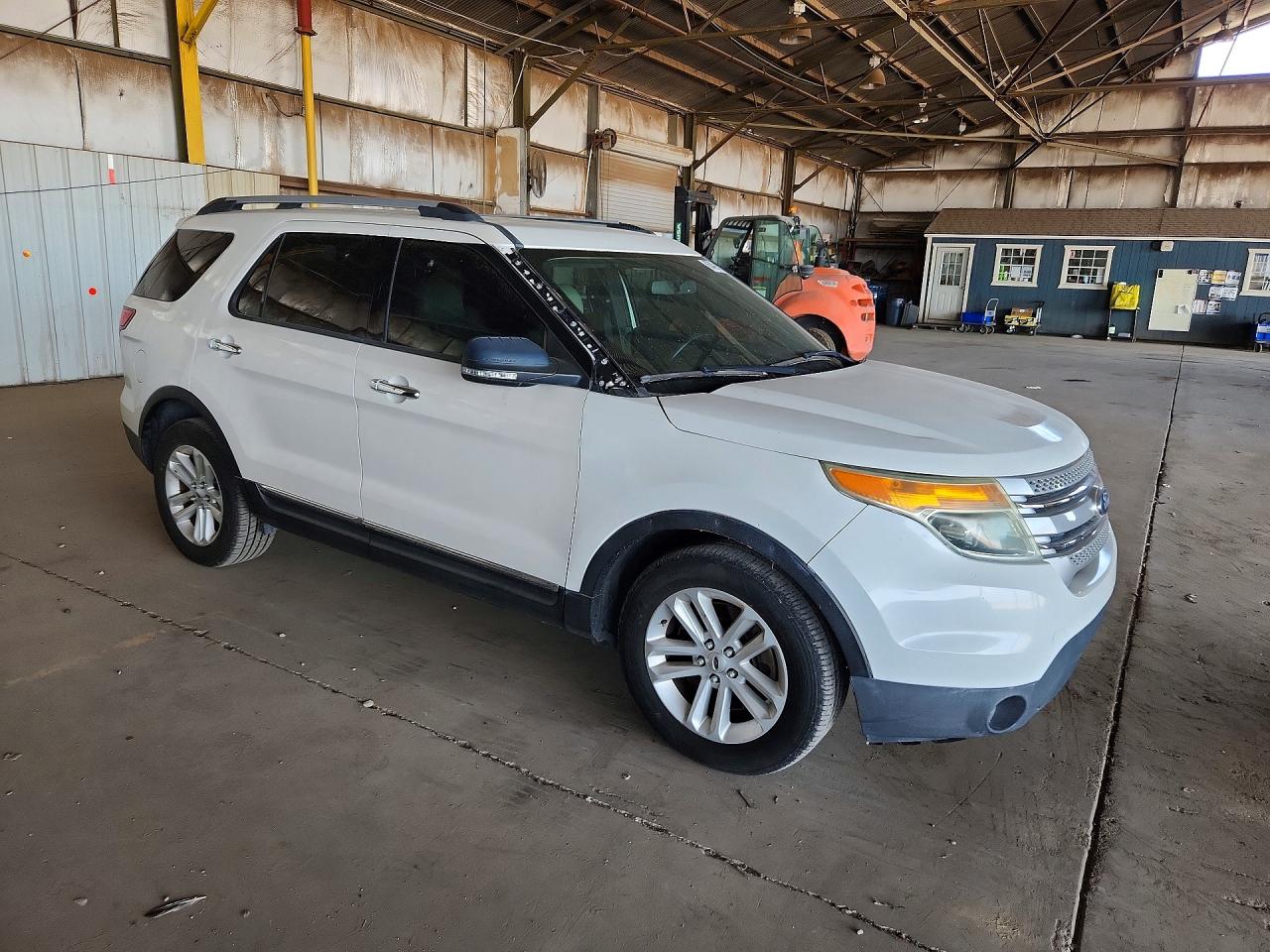2014 Ford Explorer Xlt White vin: 1FM5K7D89EGA63696