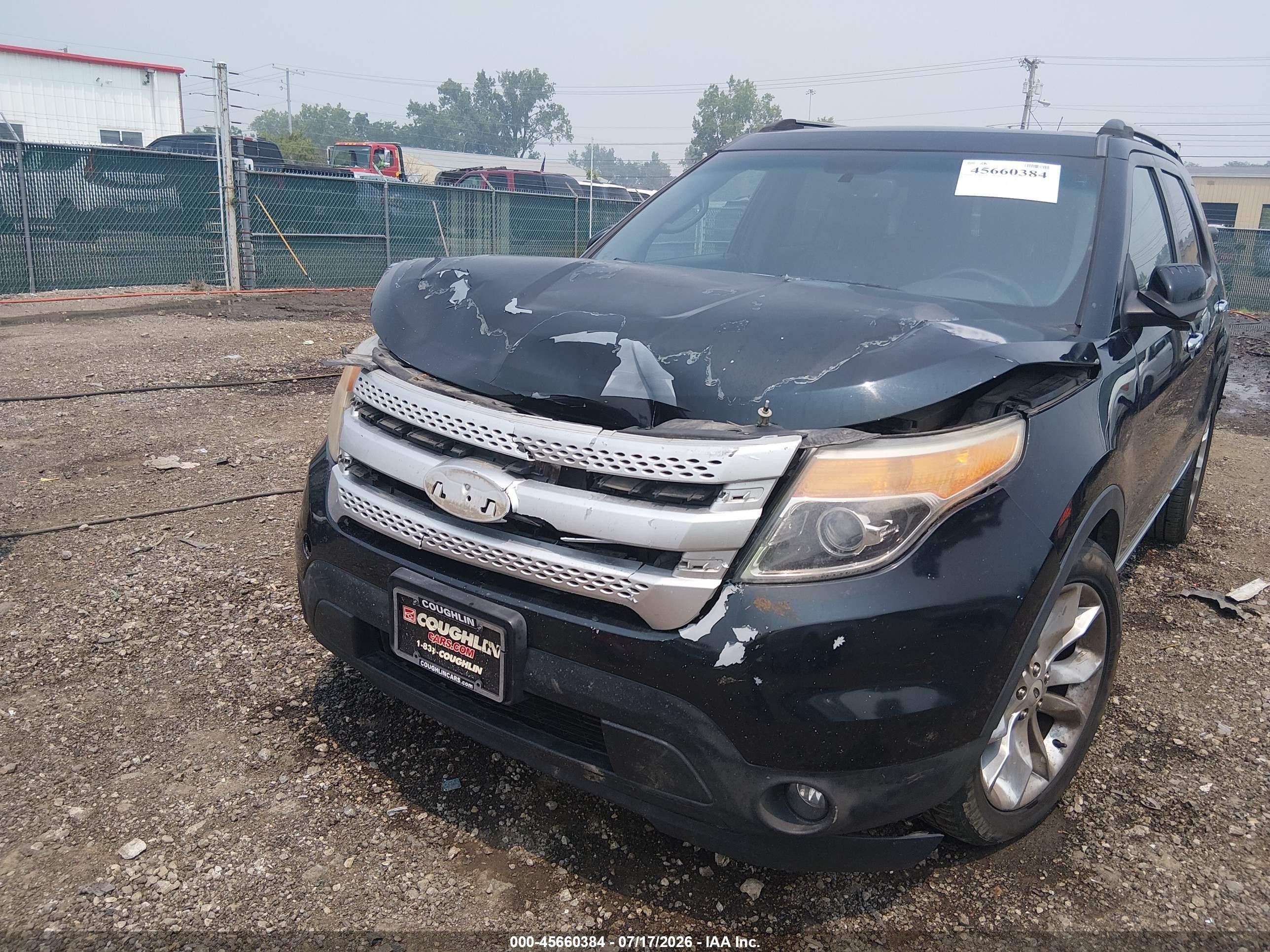 2014 Ford Explorer Xlt Black vin: 1FM5K7D89EGA87299