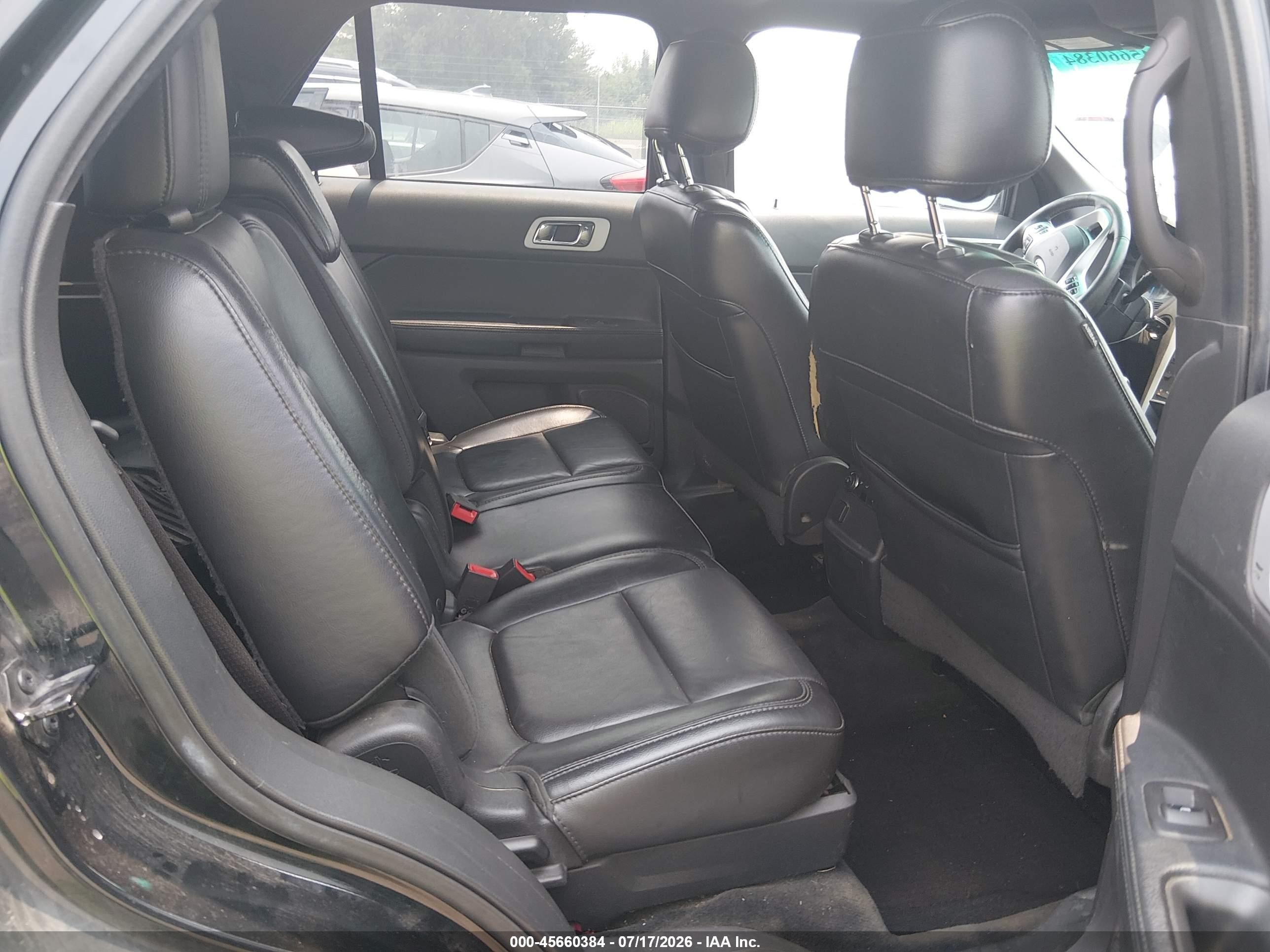 2014 Ford Explorer Xlt Black vin: 1FM5K7D89EGA87299