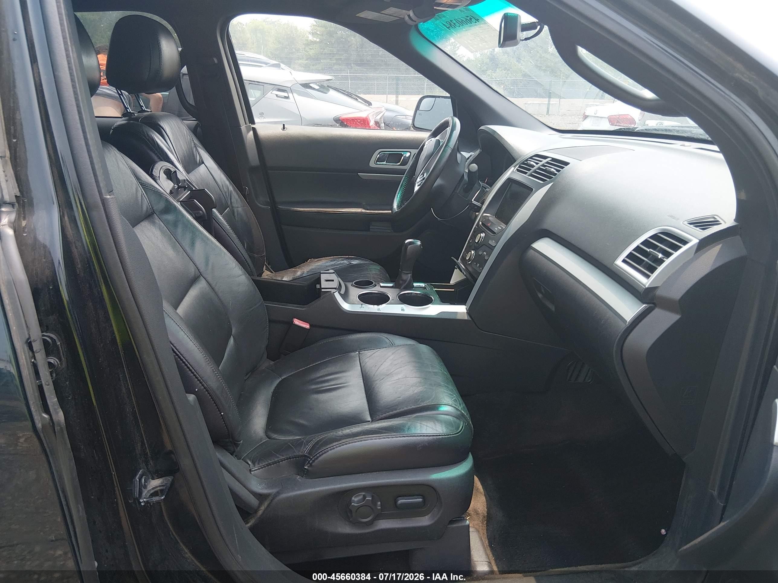 2014 Ford Explorer Xlt Black vin: 1FM5K7D89EGA87299