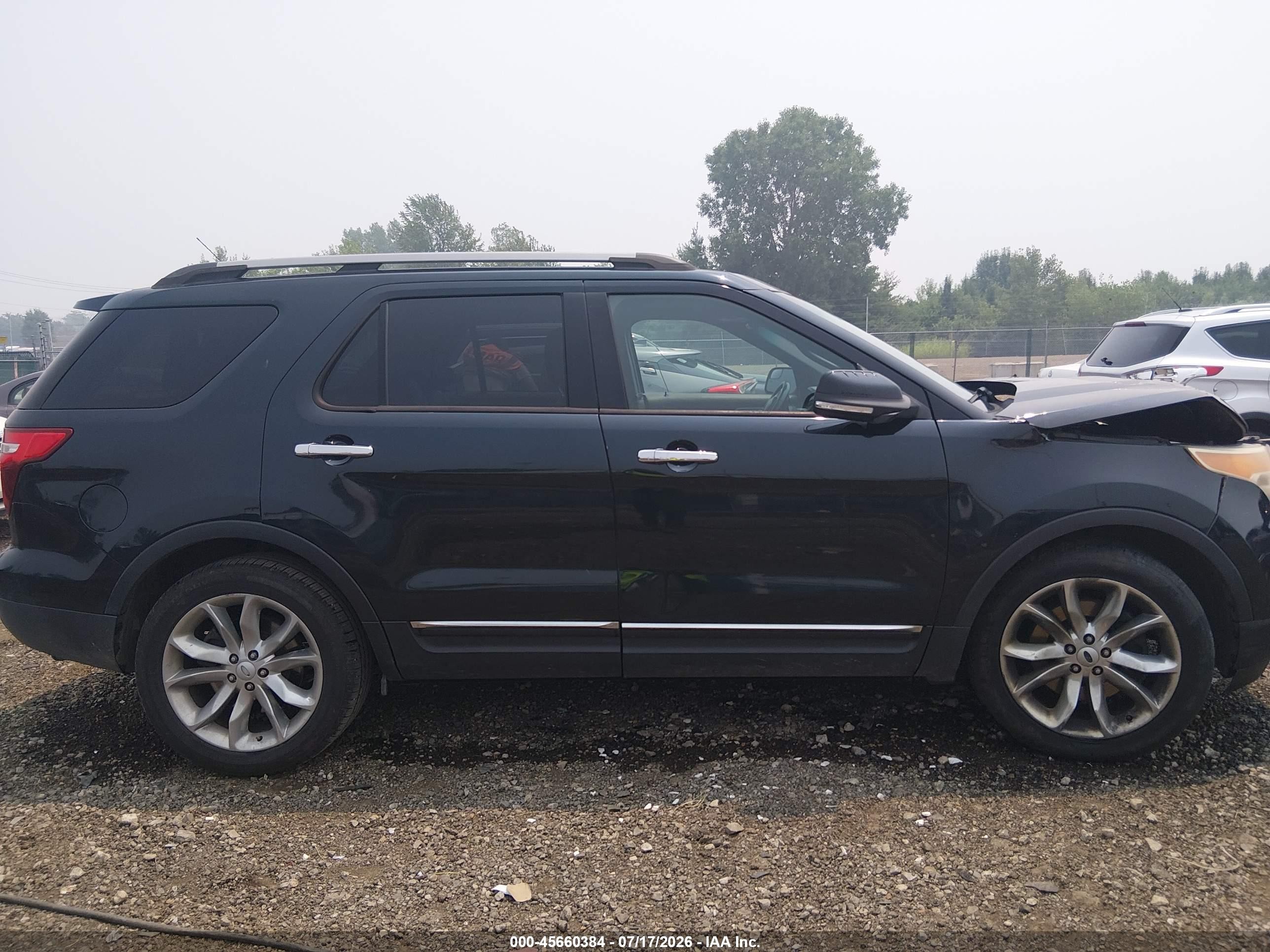 2014 Ford Explorer Xlt Black vin: 1FM5K7D89EGA87299
