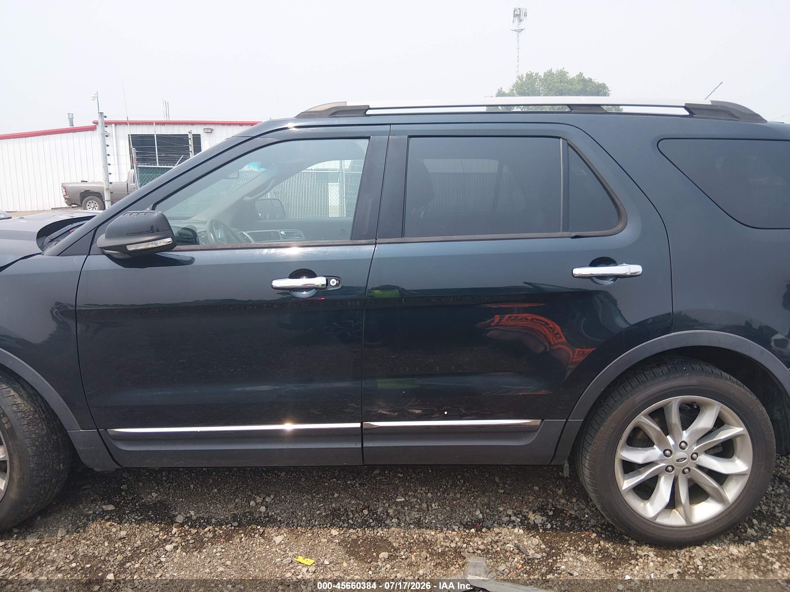 2014 Ford Explorer Xlt Black vin: 1FM5K7D89EGA87299