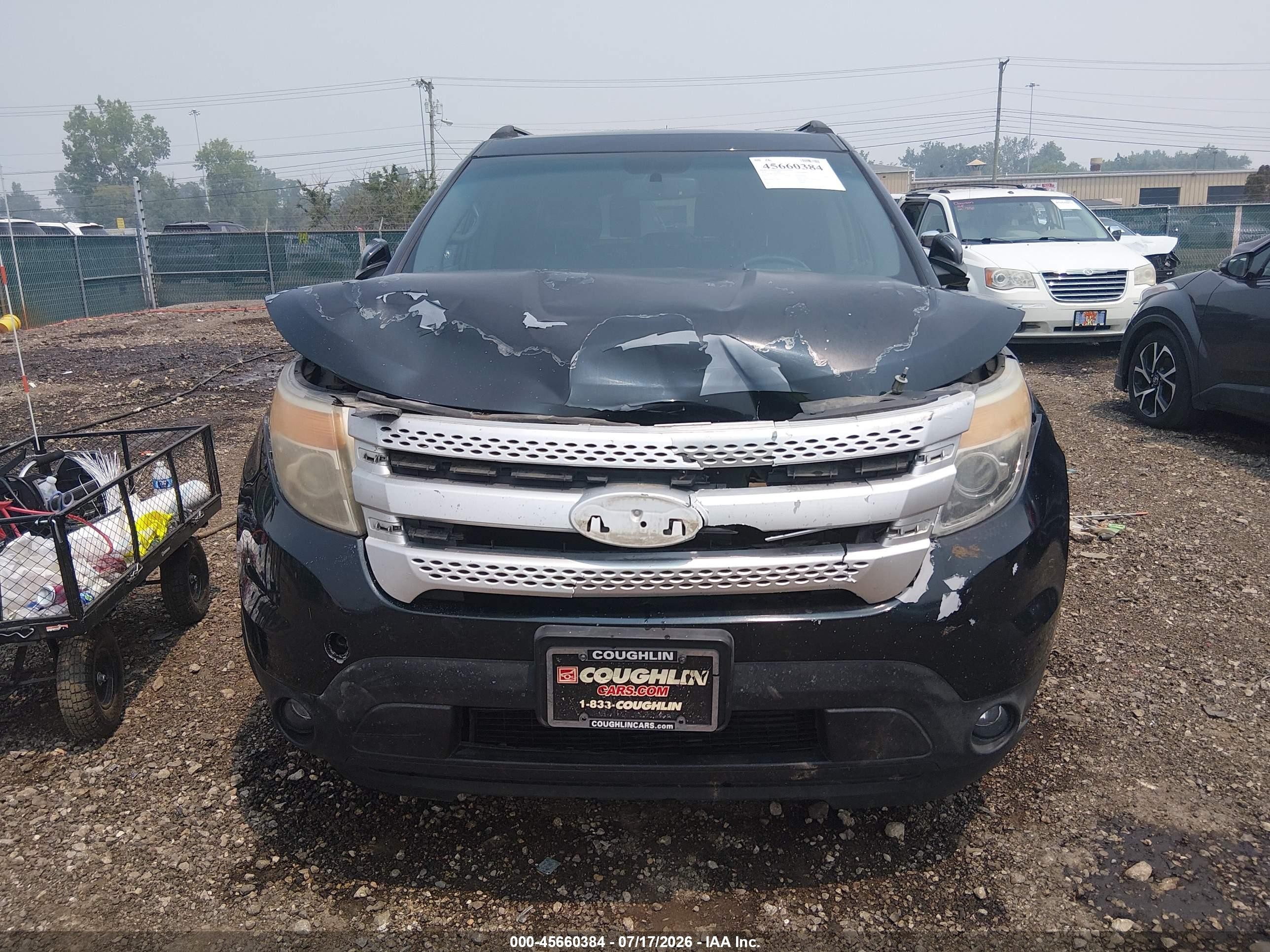 2014 Ford Explorer Xlt Black vin: 1FM5K7D89EGA87299