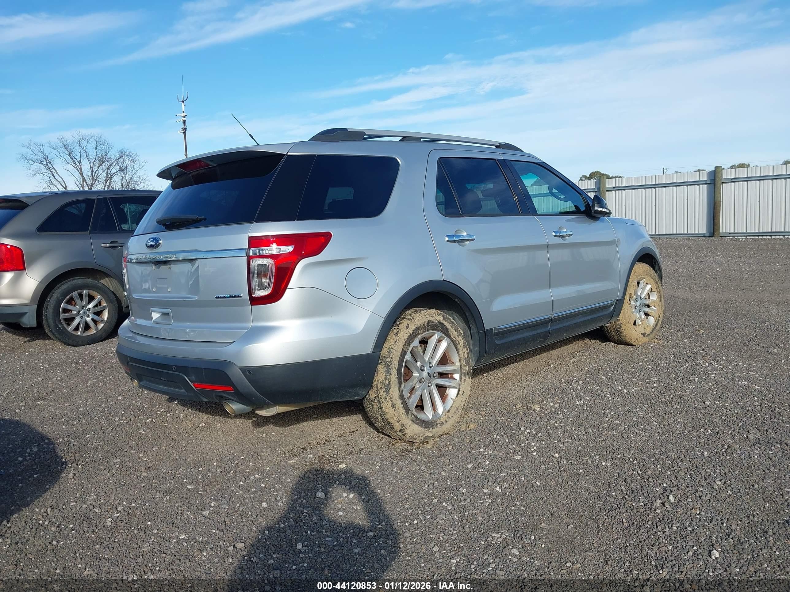 2014 Ford Explorer Xlt Silver vin: 1FM5K7D89EGB15490
