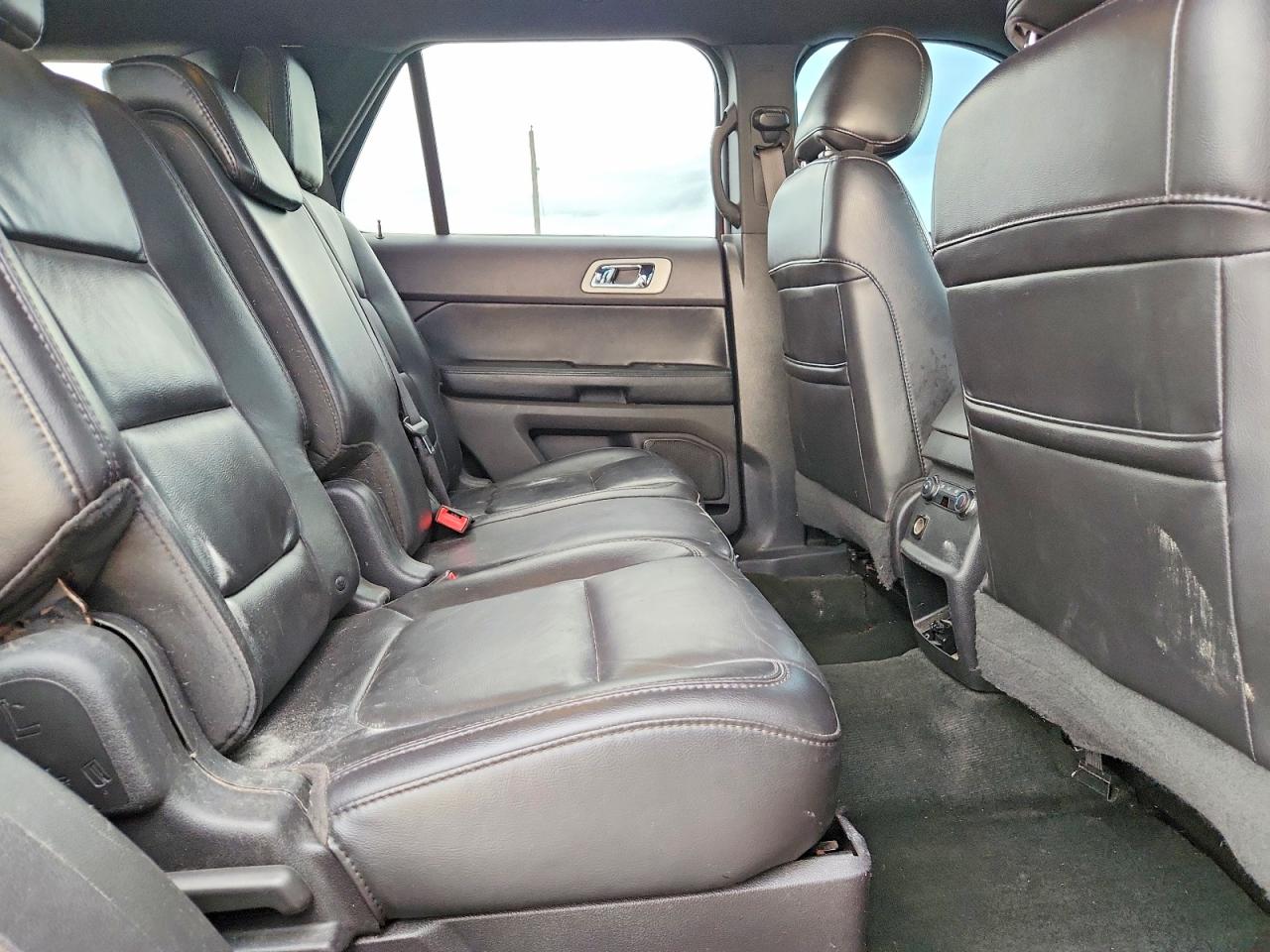2014 Ford Explorer Xlt White vin: 1FM5K7D89EGB34847