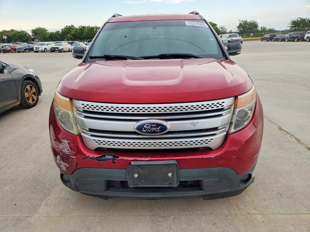 2014 Ford Explorer Xlt White vin: 1FM5K7D89EGB34847