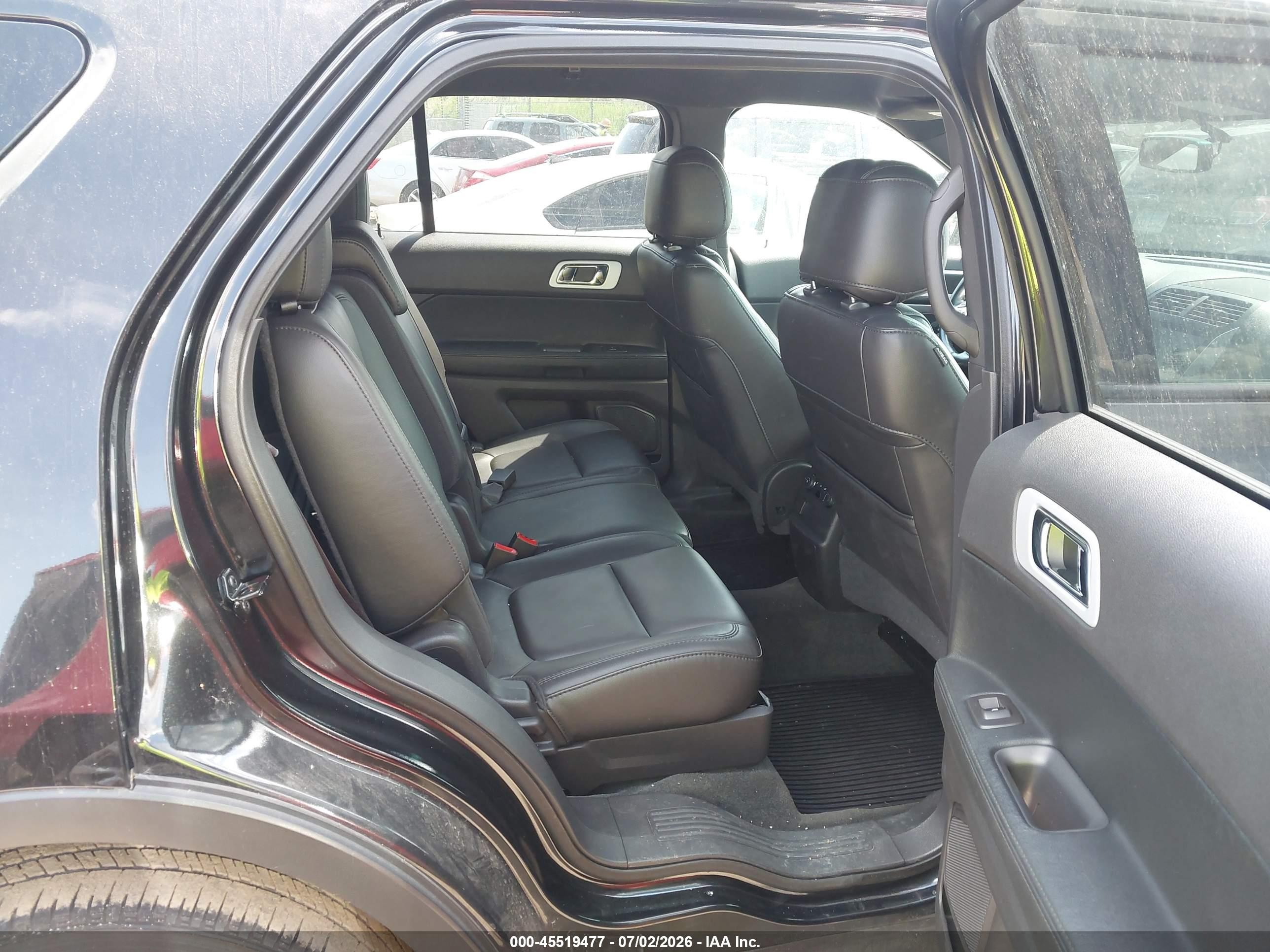 2014 Ford Explorer Xlt Black vin: 1FM5K7D89EGC55863