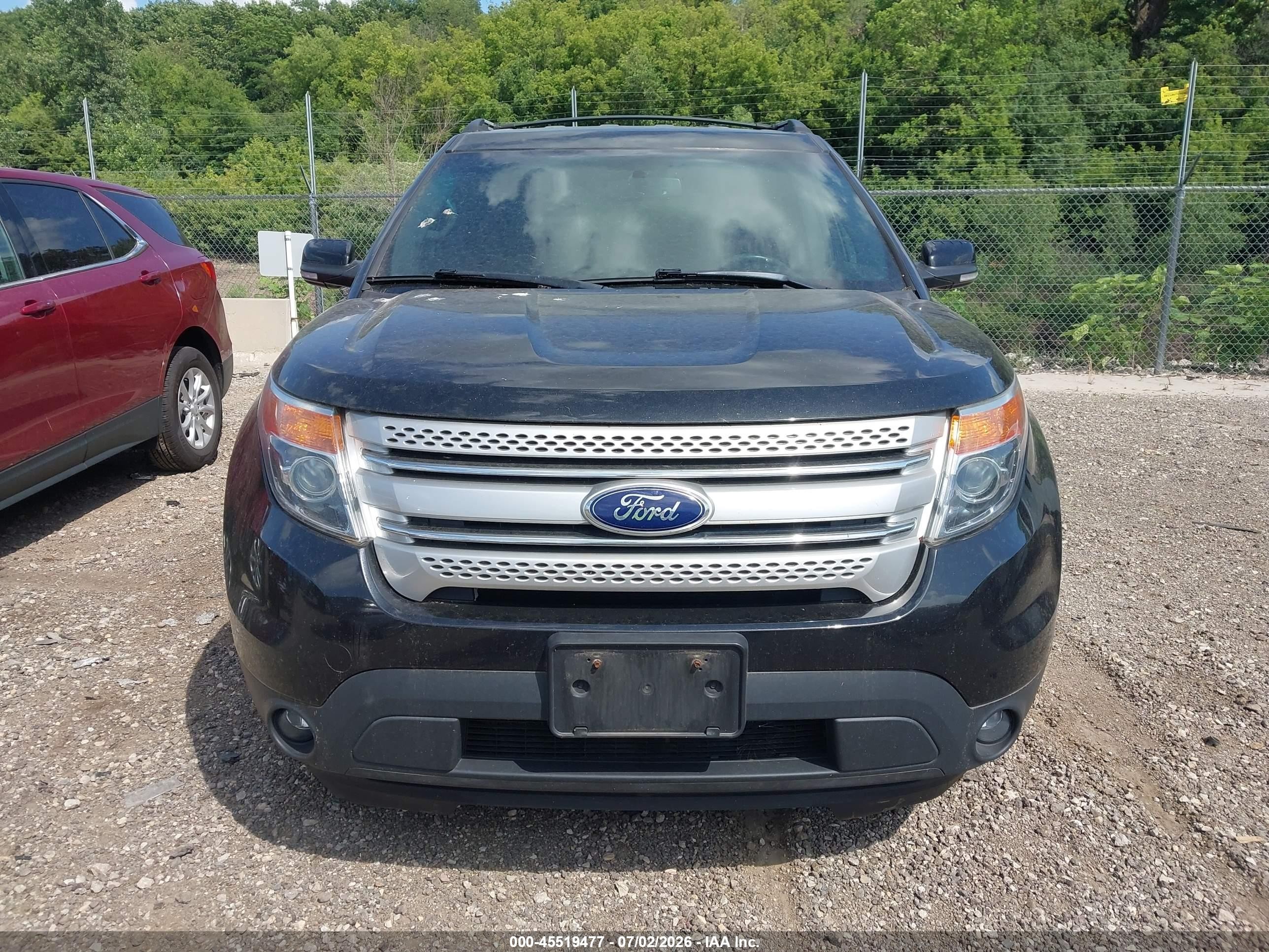 2014 Ford Explorer Xlt Black vin: 1FM5K7D89EGC55863