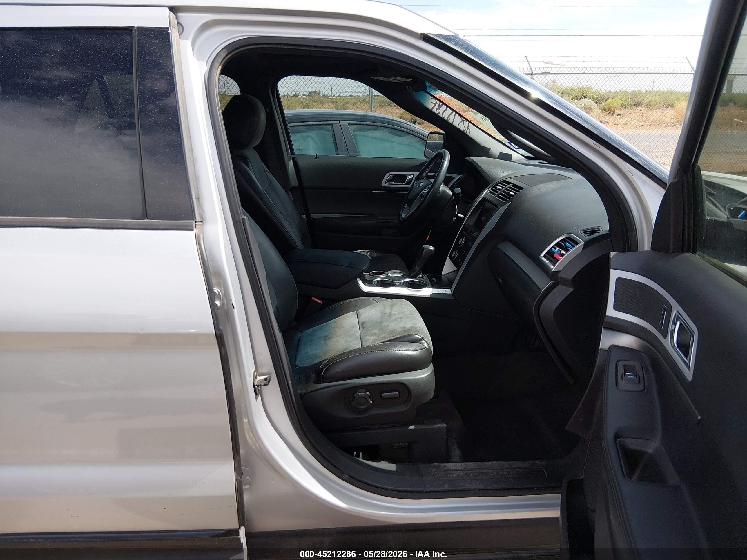 2015 Ford Explorer Xlt Gray vin: 1FM5K7D89FGA13821