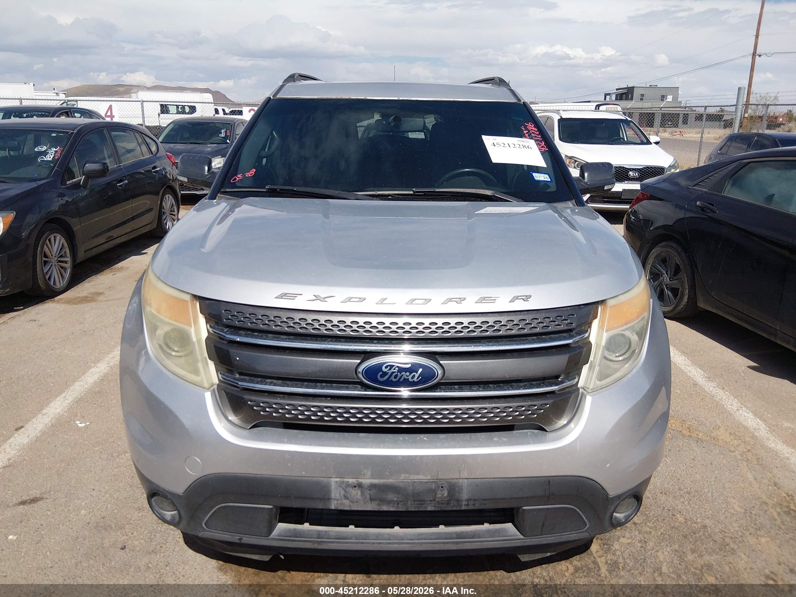 2015 Ford Explorer Xlt Gray vin: 1FM5K7D89FGA13821
