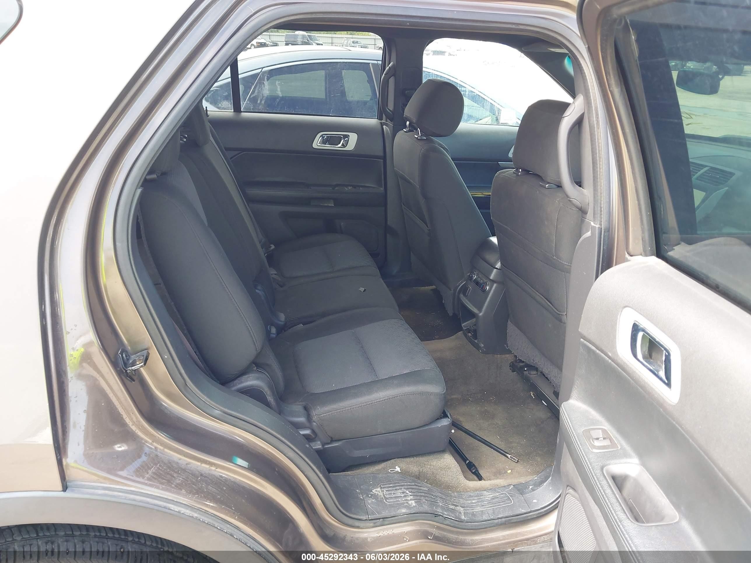 2015 Ford Explorer Xlt Brown vin: 1FM5K7D89FGA25614