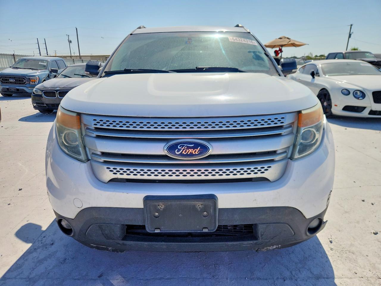 2015 Ford Explorer Xlt Белый vin: 1FM5K7D89FGA26455
