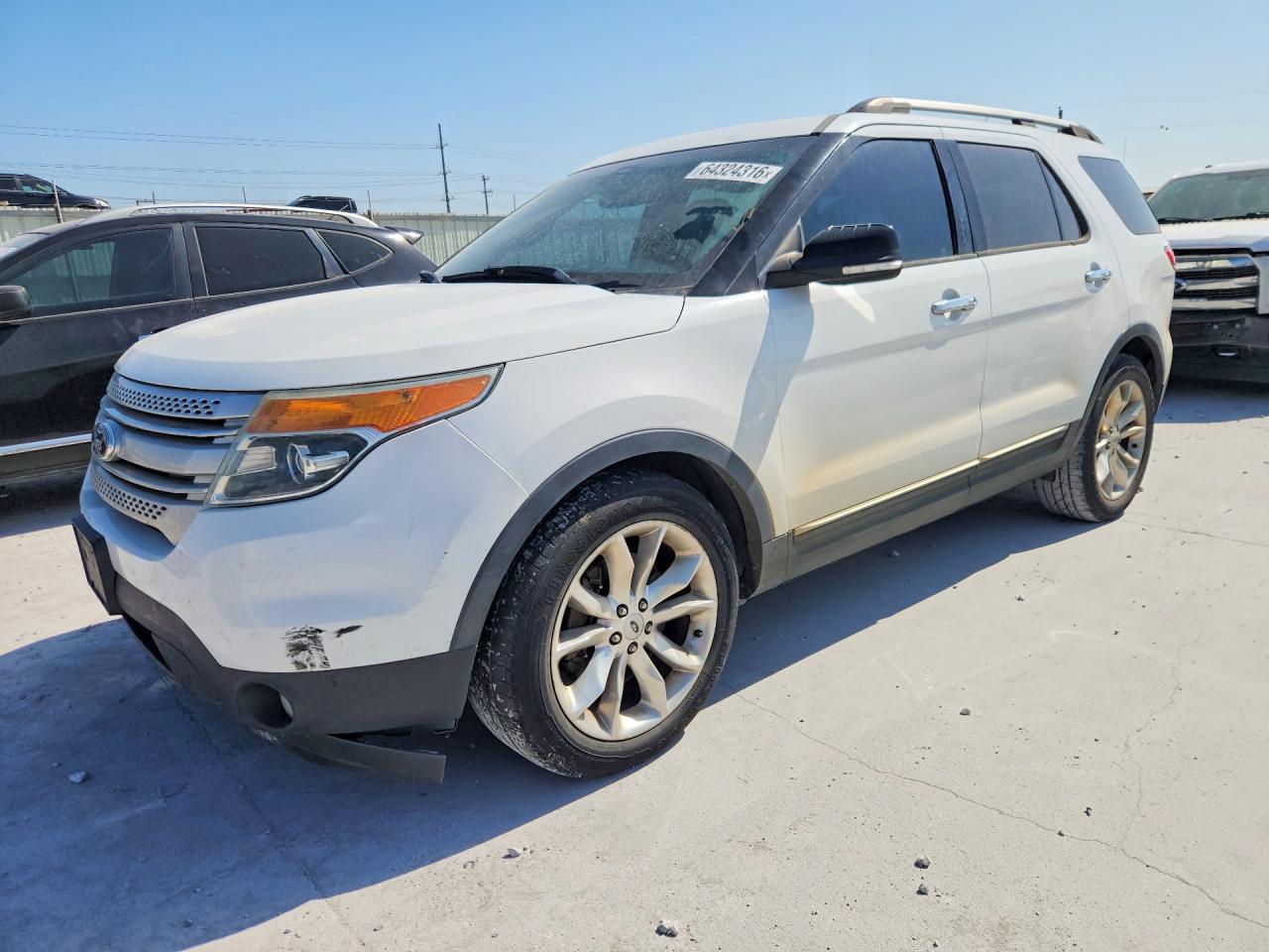 2015 Ford Explorer Xlt Белый vin: 1FM5K7D89FGA26455
