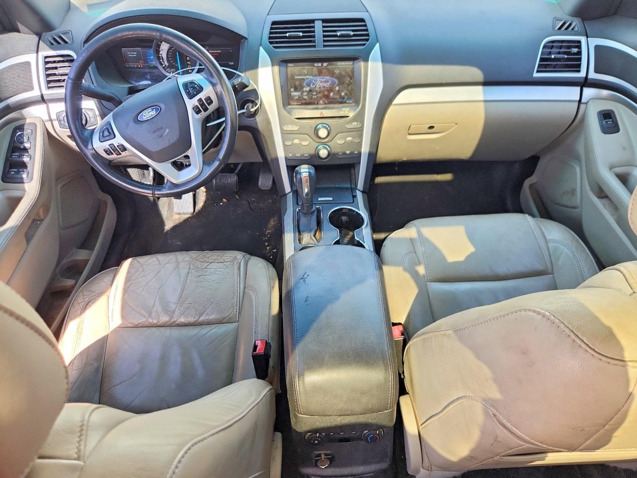 2015 Ford Explorer Xlt Белый vin: 1FM5K7D89FGA26455