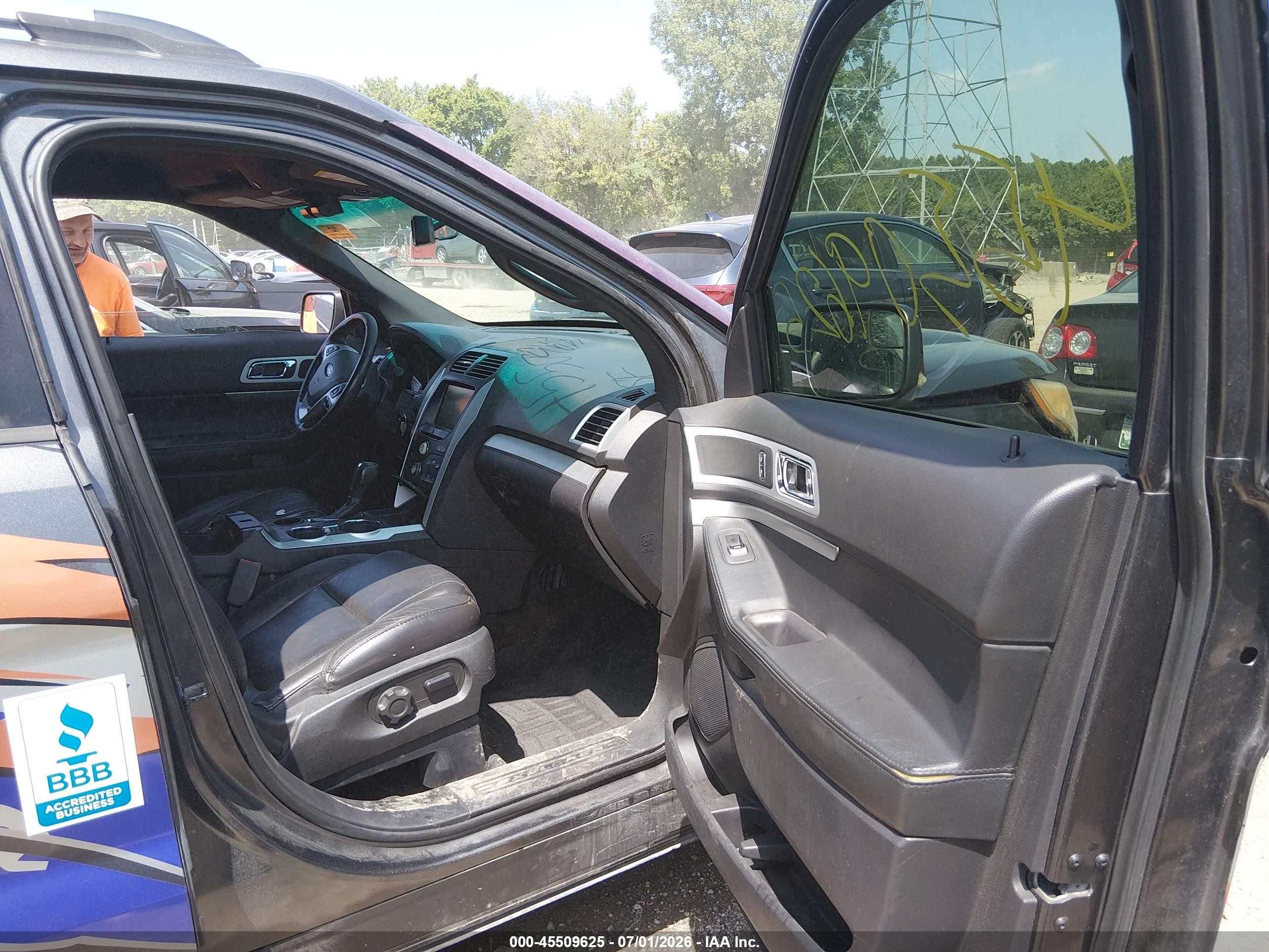 2015 Ford Explorer Xlt Серый vin: 1FM5K7D89FGB09755